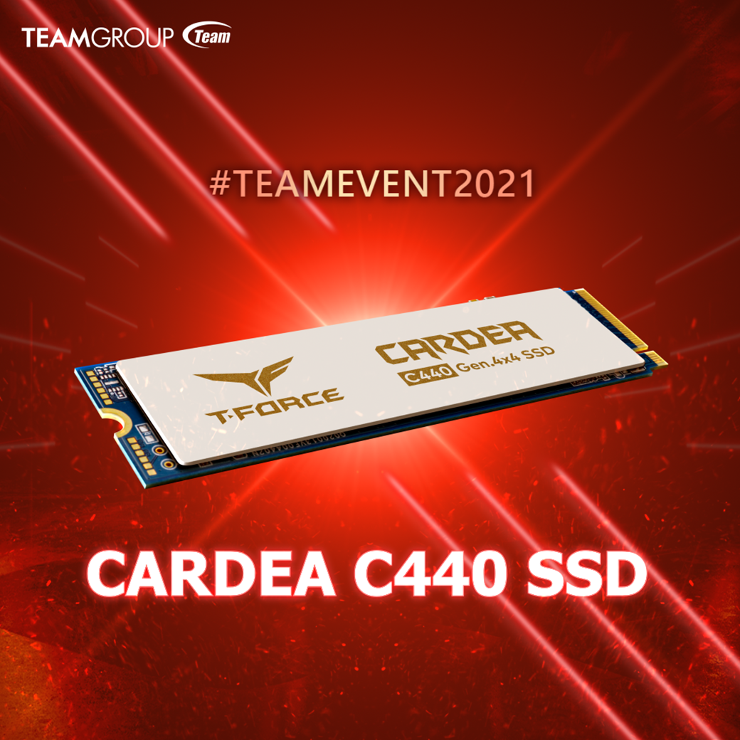 T-FORCE CARDEA C440 SSD #fire 방열판은 더... - Team Group - Korea