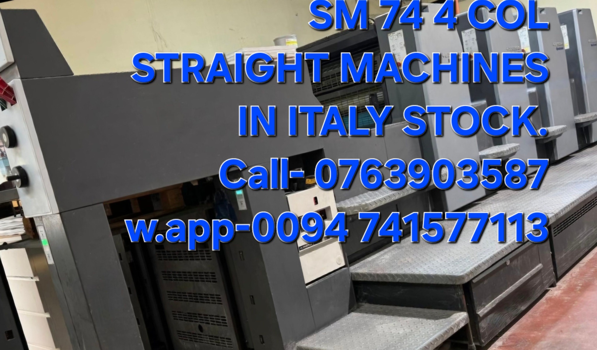 Europe Printing Machines