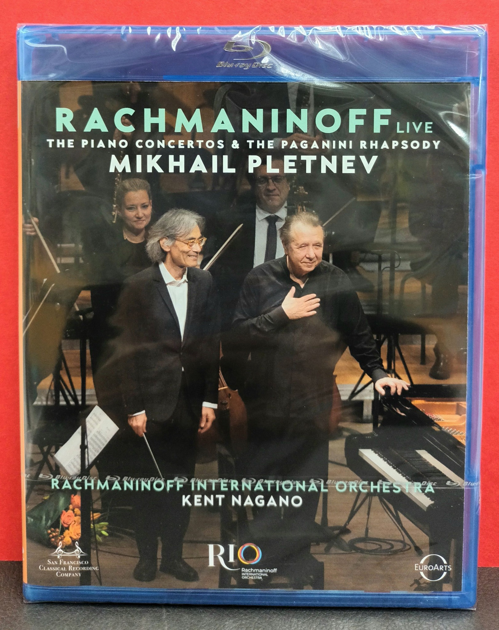 BLU-RAY #已經到貨 RACHMANINOFF THE PIANO CONCERTOS & THE PAGANINI 