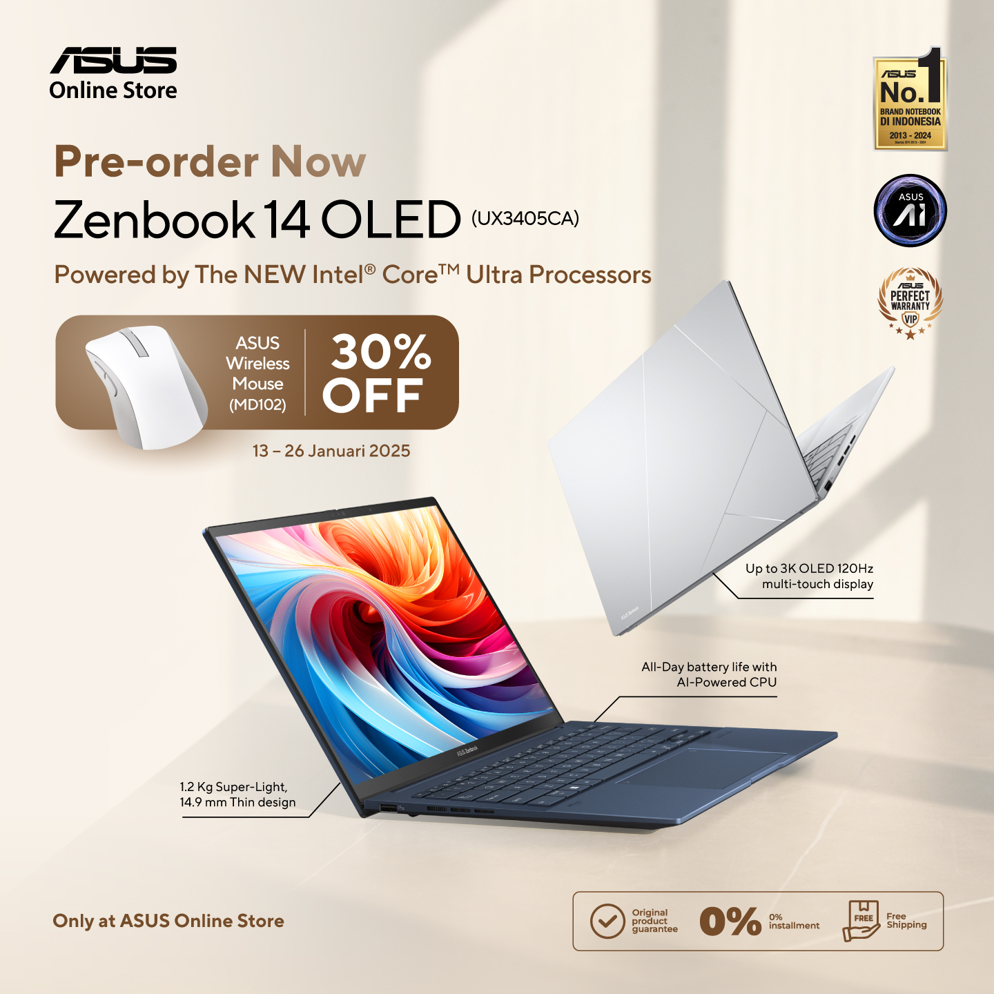 ASUS - Today is the day! Pre-Order The World’s Lightest...