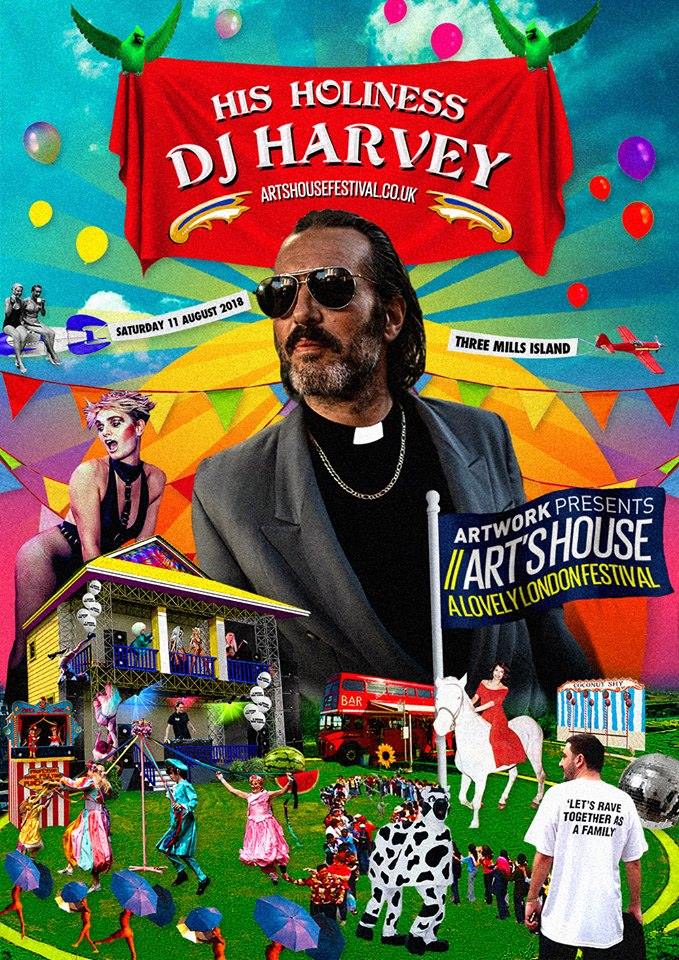 DJ Harvey returns with a special extended set on Sept 18 alongside