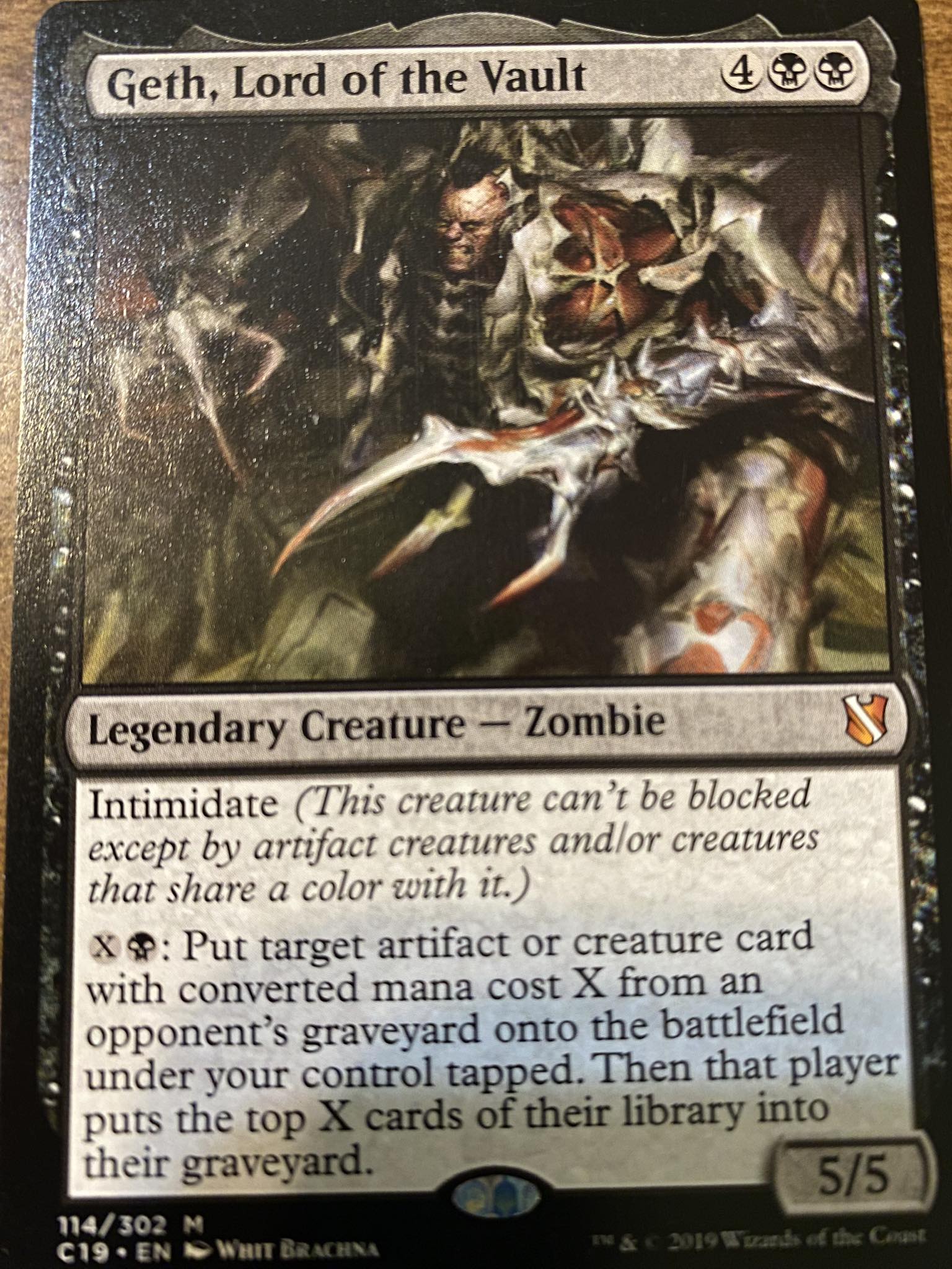 etb mtg cards Yarok the Desecrated Double Creature Triggers Commander Deck EDH Card Type Rules Text: when, enters, the,