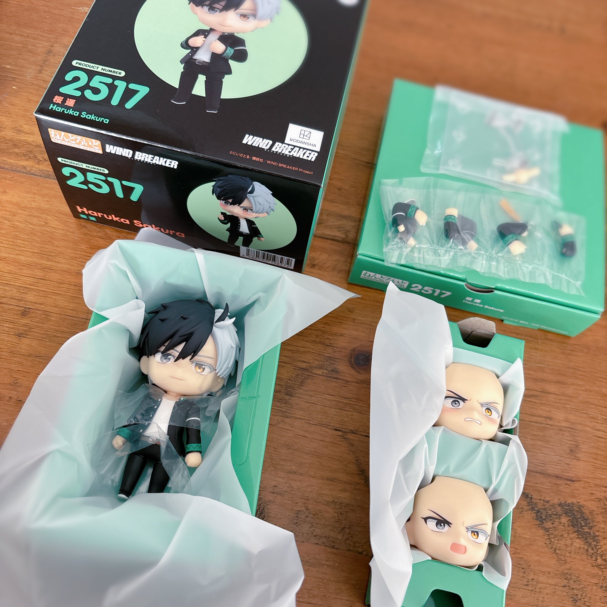 Nendoroid 2517 Haruka Sakura unboxing/images from Tonyu Labo 