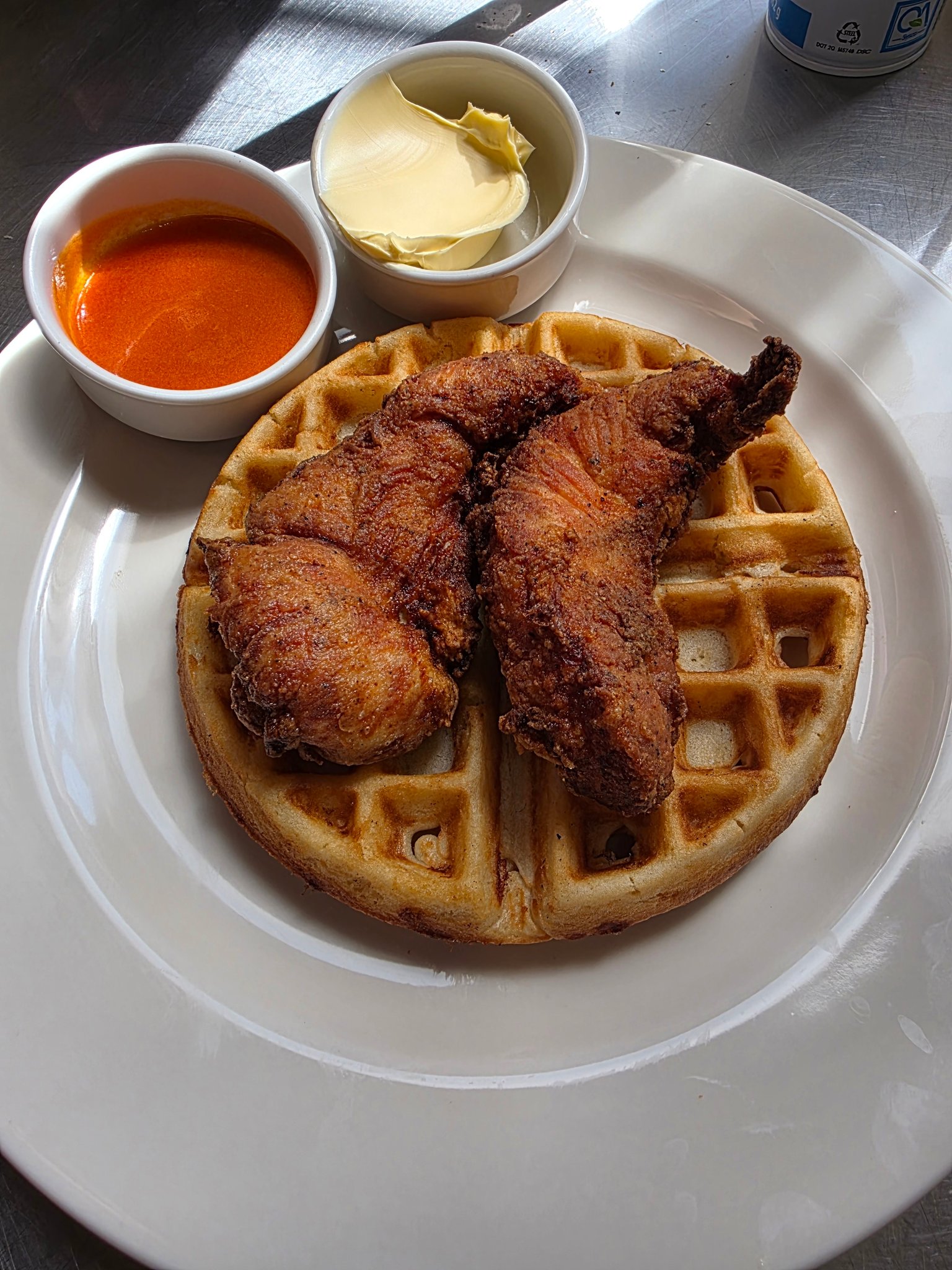 Marvel - Our new chicken and waffles! | Facebook