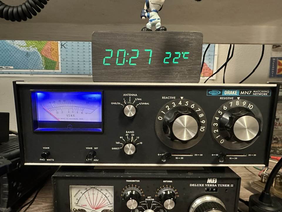 Drake MN-2000 Matching Network Antenna Tuner #vintage