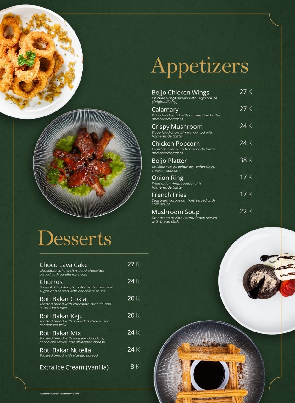 Our price and taste will surprise you 🥰 - Bojjo Cafe & Eatery | Facebook