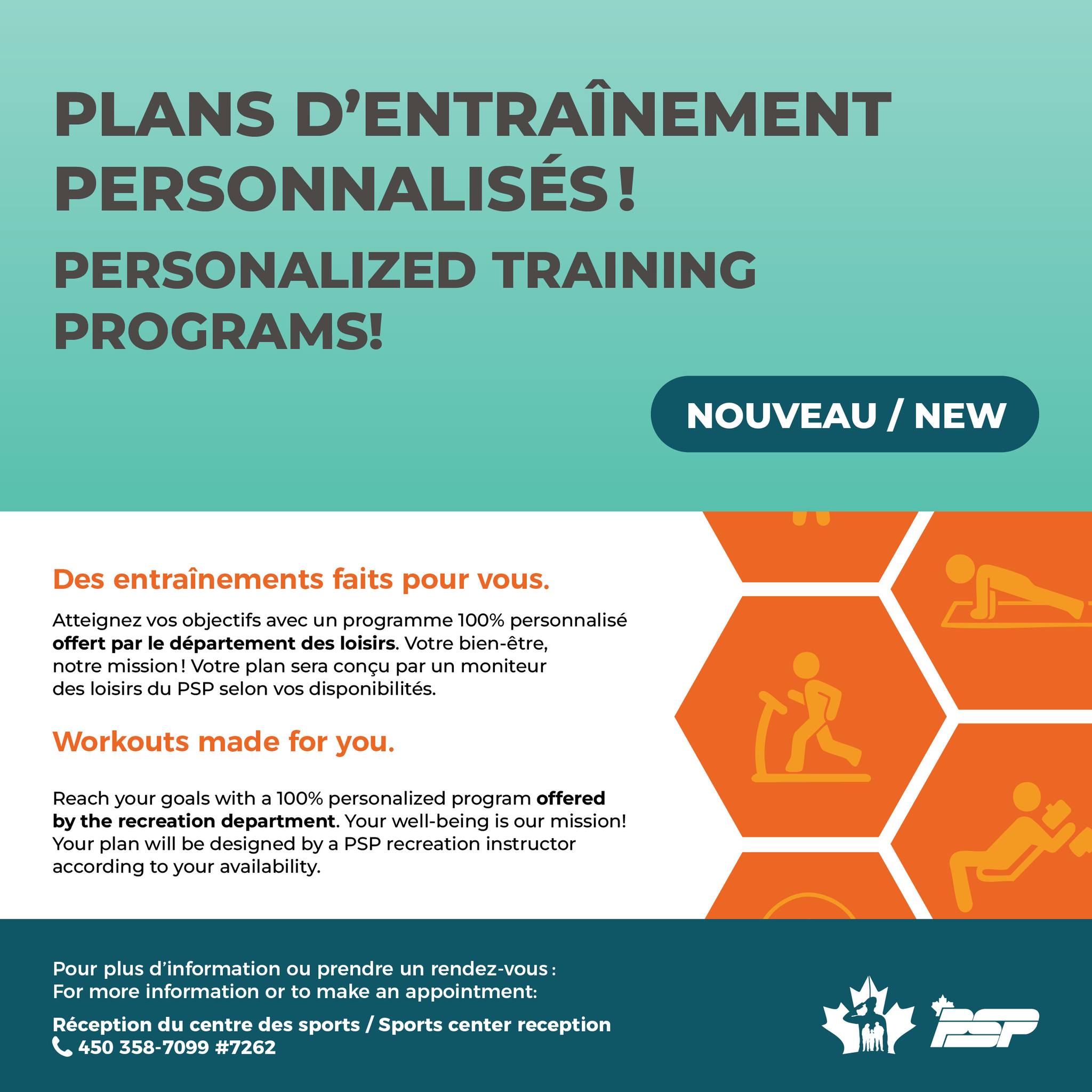 PSP - PSP | LOISIRS Nouveauté à la Garnison Saint-Jean! Les plans d ...