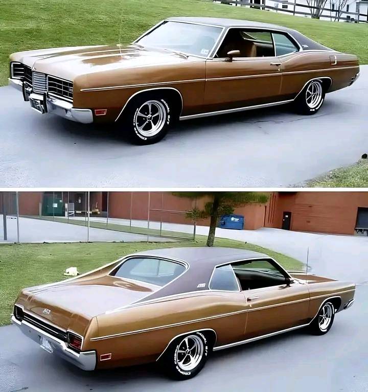 1970 Ford XL 429 coupe, a full-size muscle car