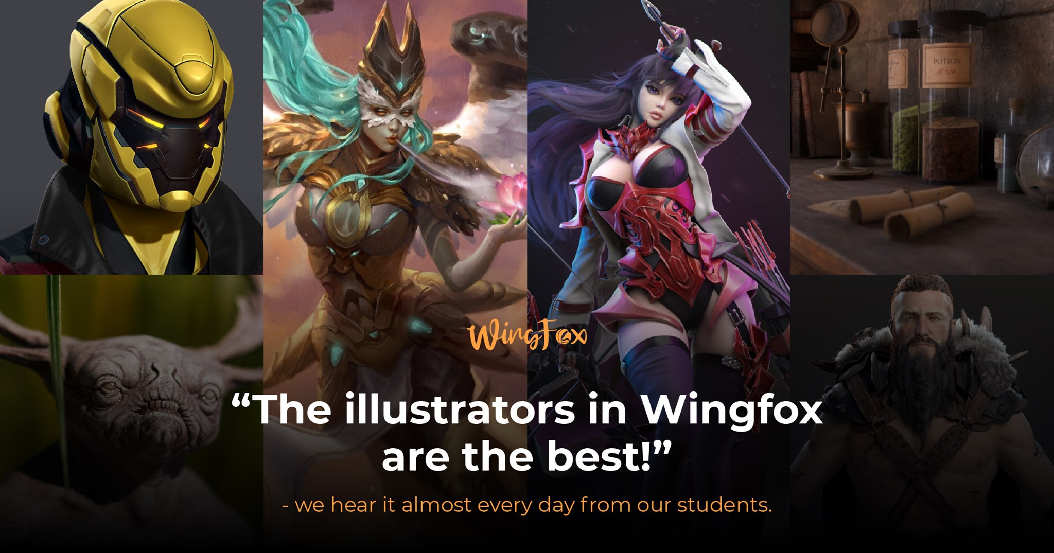 Wingfox - ️ “The illustrators in Wingfox are the...