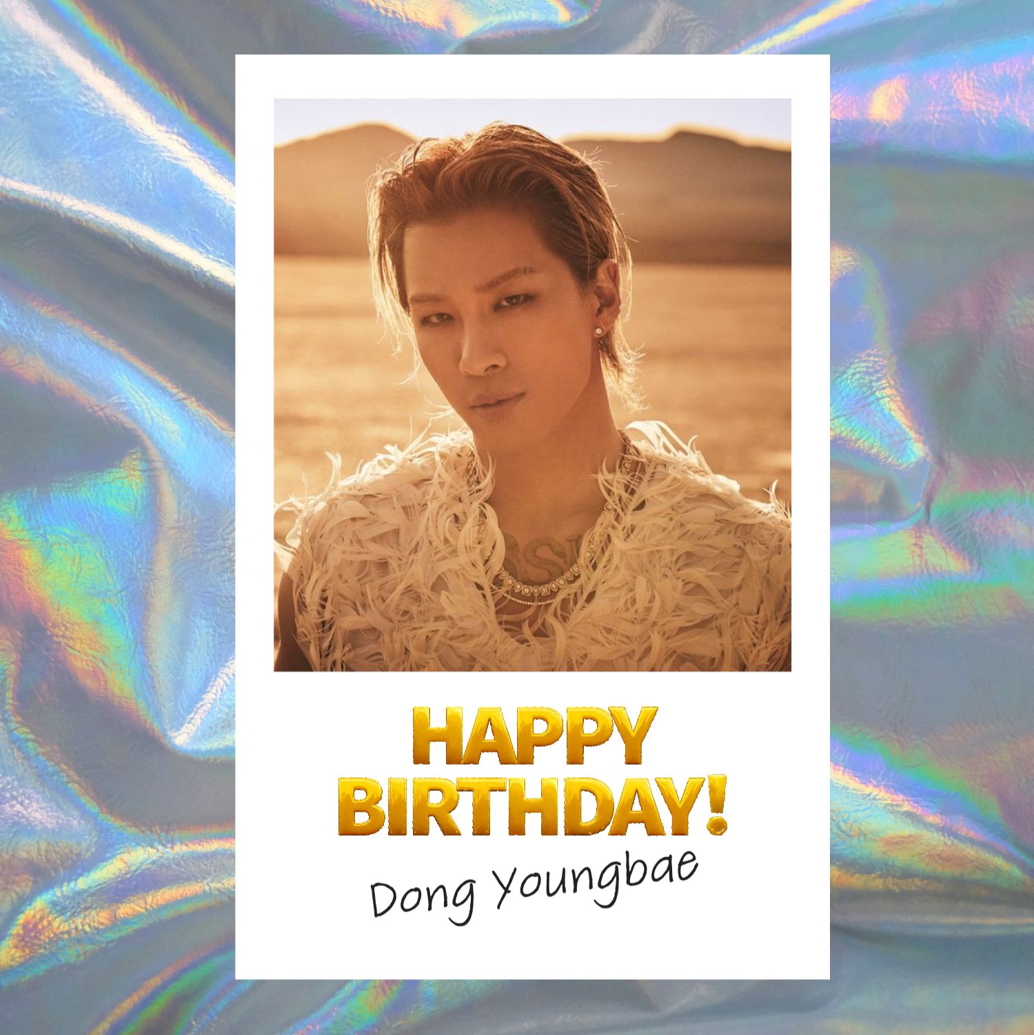Happy 38th Birthday to Taeyang of BIGBANG 05-18-1988