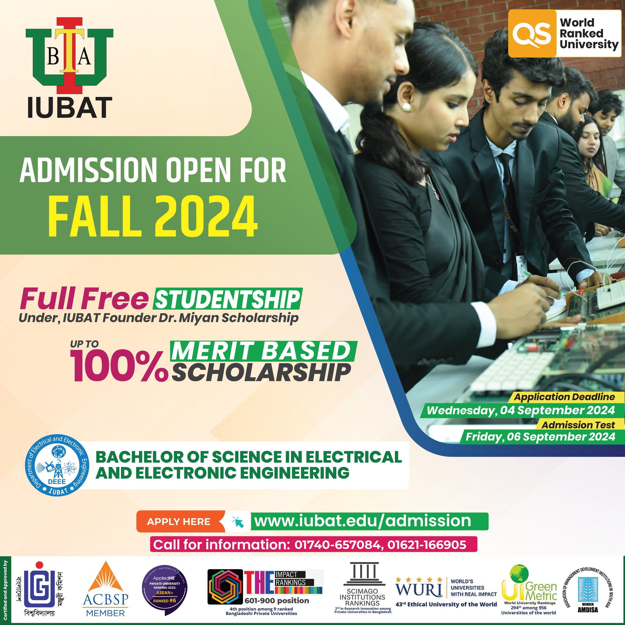 Department of EEE, IUBAT | Dhaka