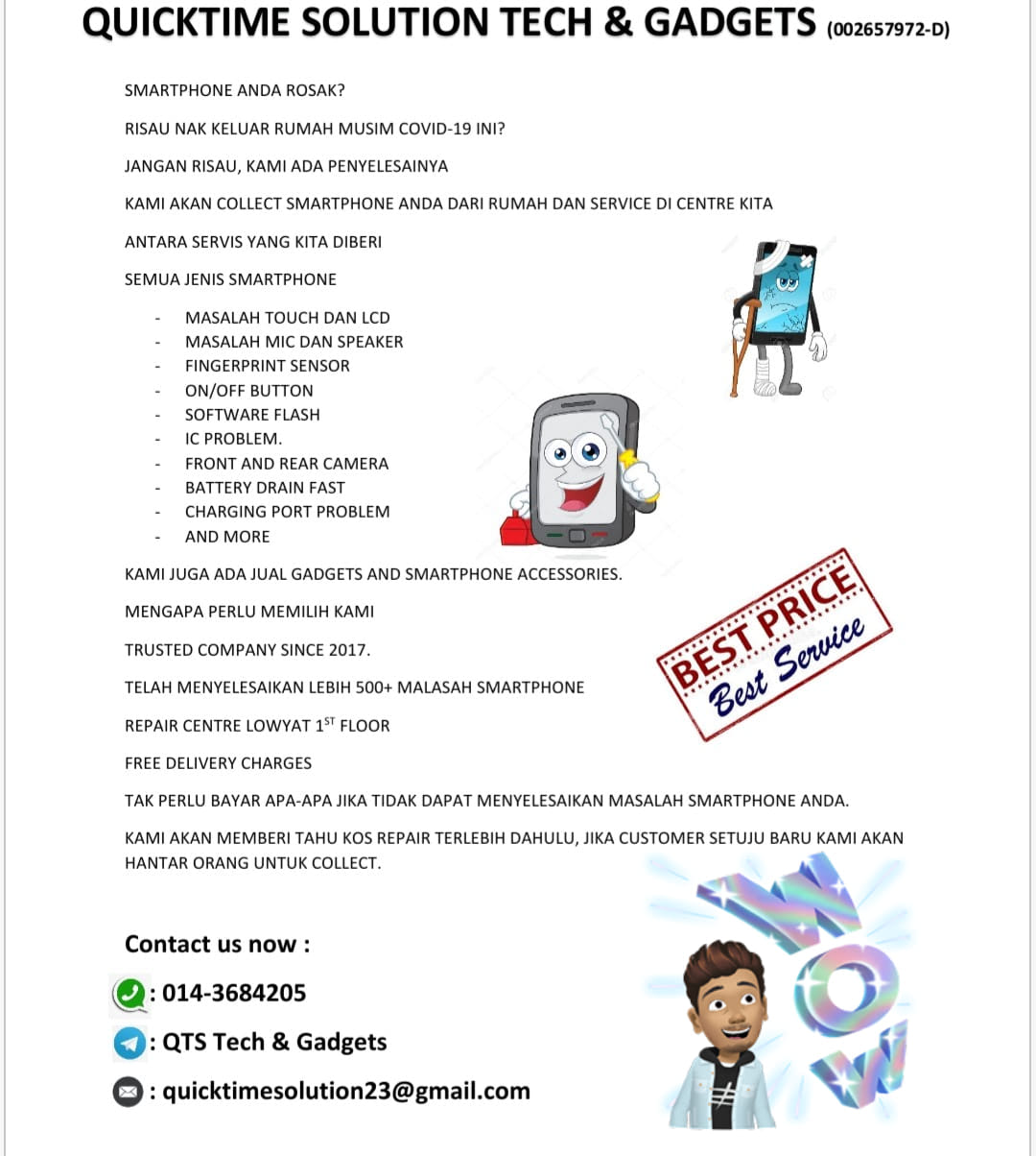 QuickTime Solution Tech & Gadgets