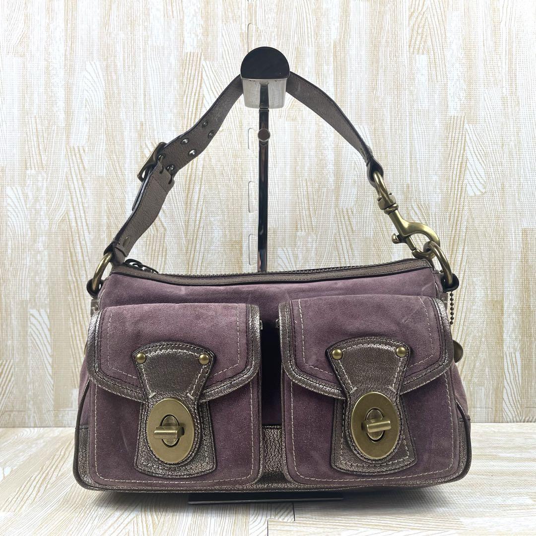 COACH Soho 7065 Fall 2004 Tote Bag brown Coach F13742 Brown Soho 