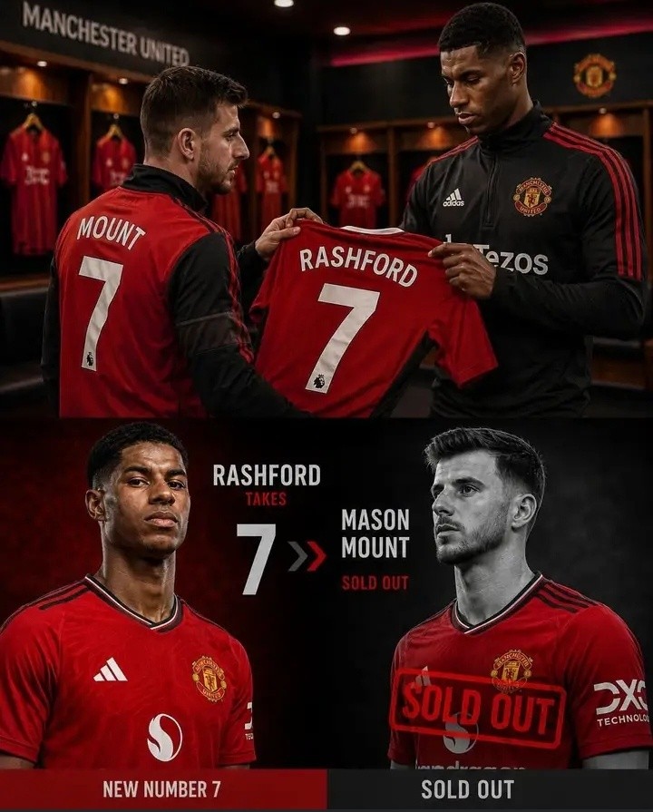 Mason Mount not suited for Manchester United's iconic No. 7 shirt