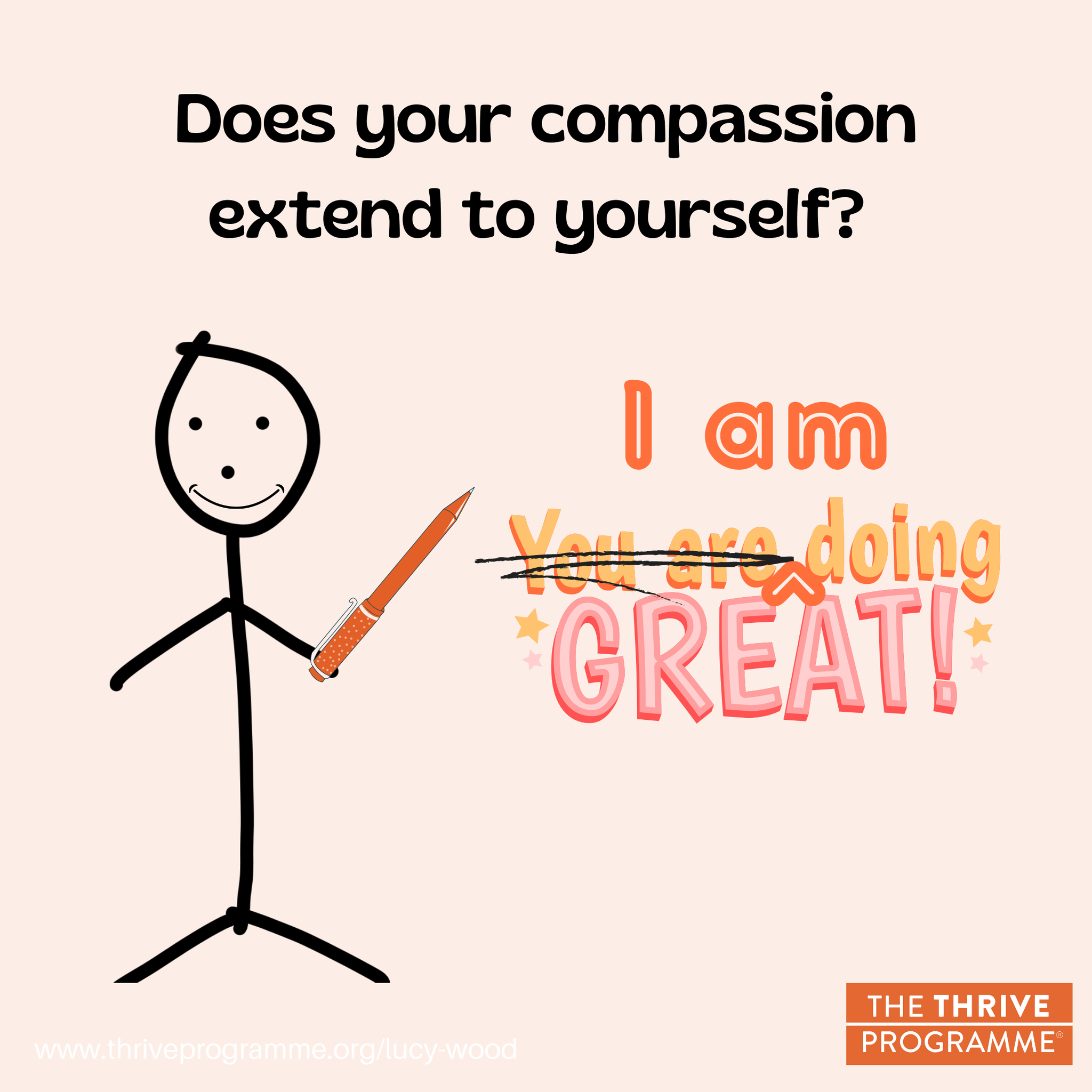 Does your compassion extend to... - Thrive with Lucy Wood | Facebook