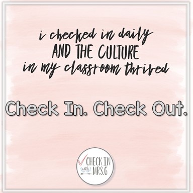Try it! Check In and Out with them.... - Check in with Mrs G | Facebook