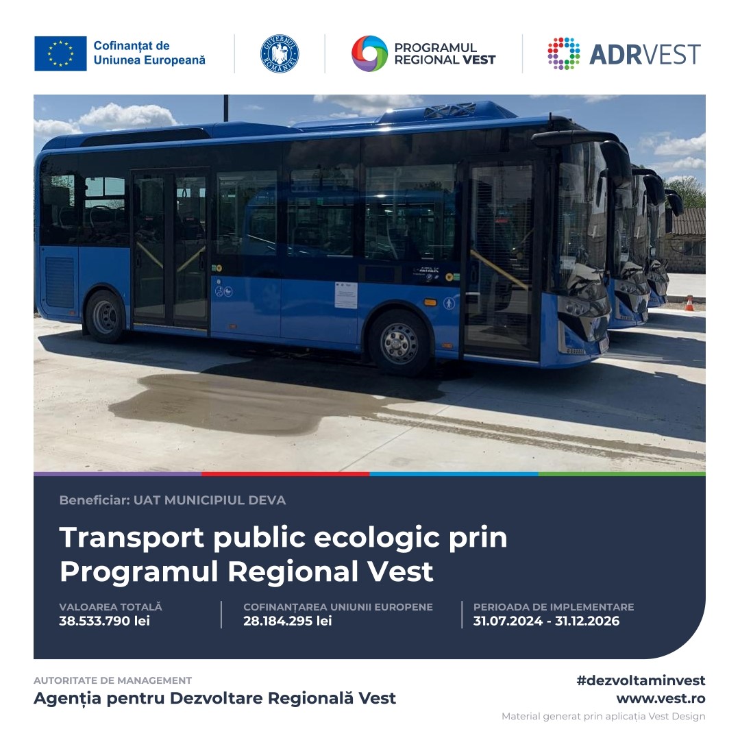 Primăria - 📌 PROIECT : ,,Achiziția de mijloace de transport ecologice ...