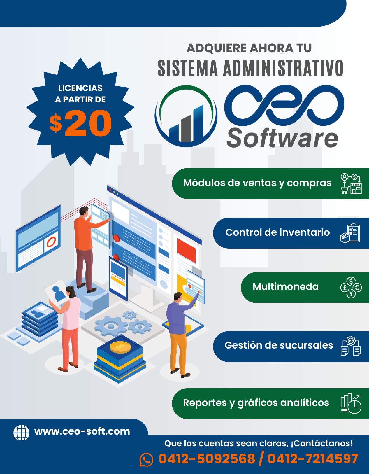 Ceo Software - 🌟 ¡Potencia tu empresa con CEO'S ! 🌟 🚀... | Facebook