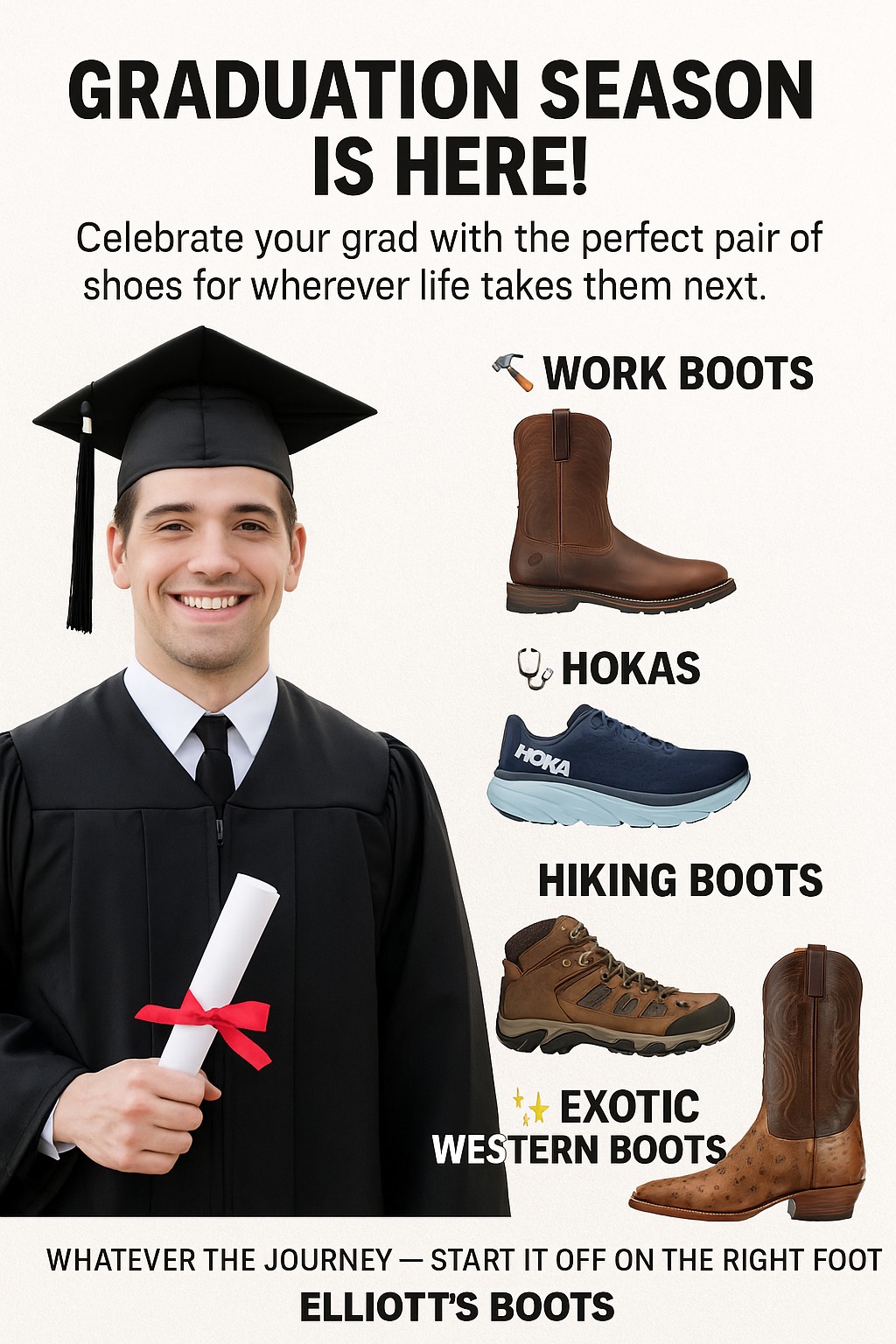 Elliotts - 🎓 Graduation season is here! Celebrate your grad with the ...