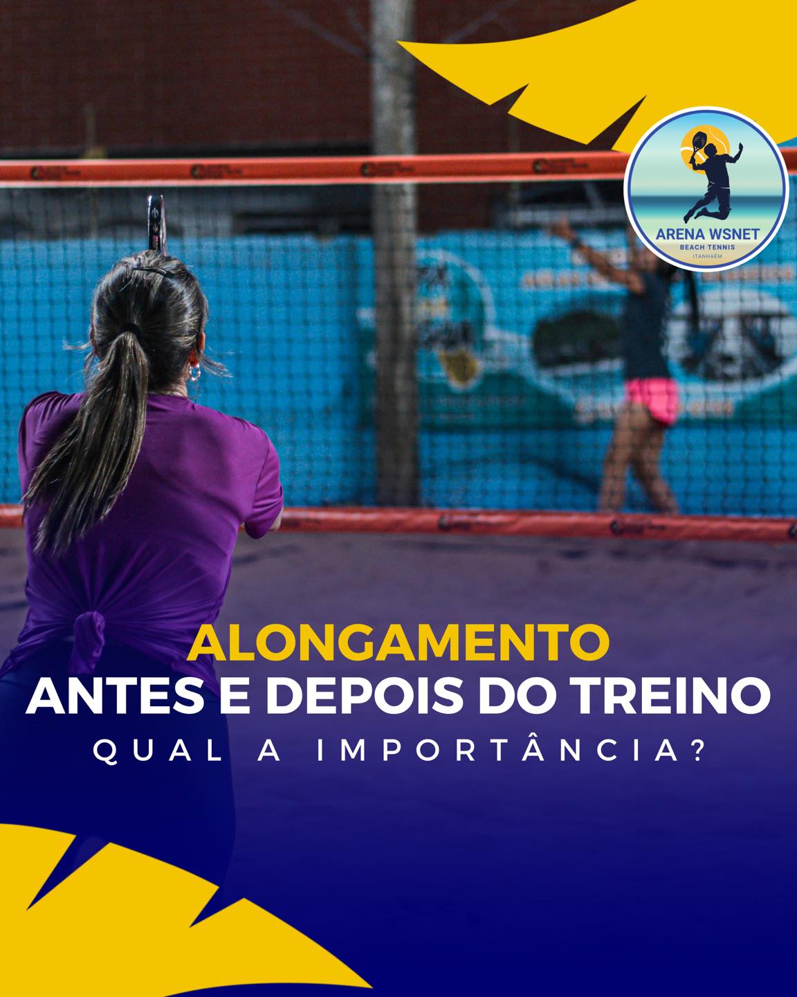 Arena - 🎾 A importância do alongamento antes e depois do treino! 🧘‍♂️ ...
