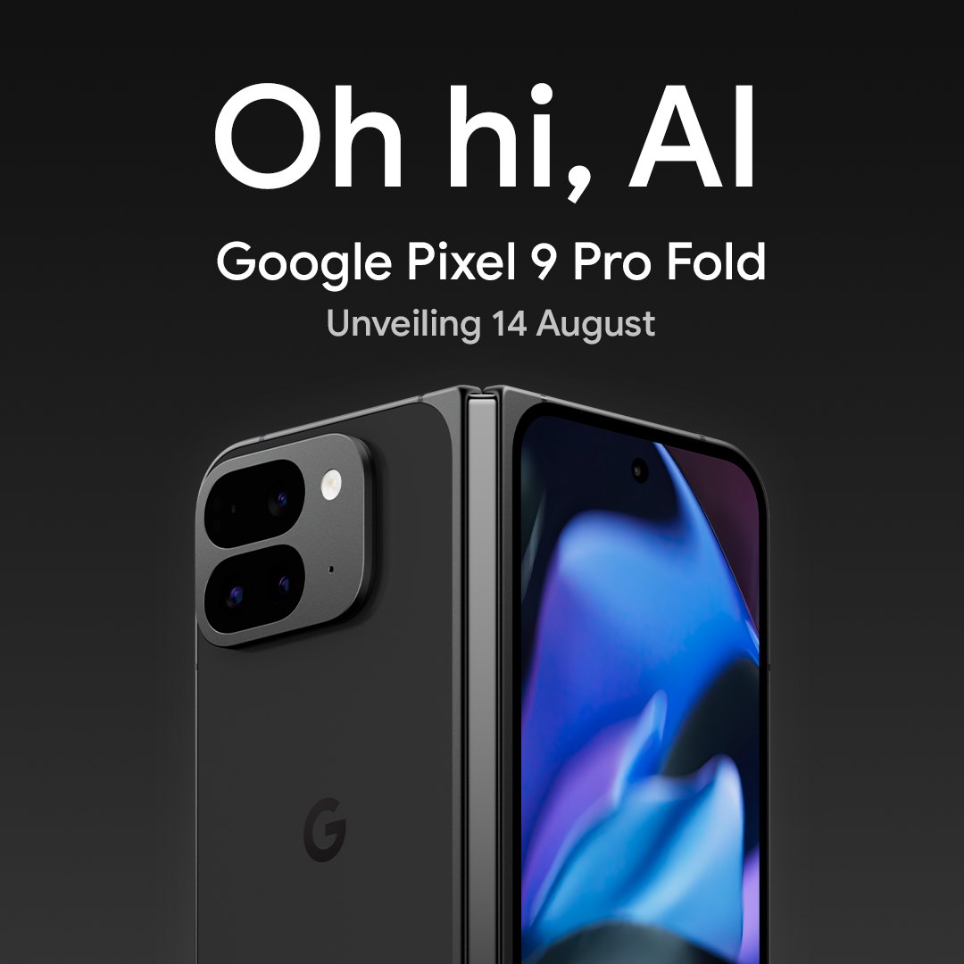 Out with the old. In with the fold. Google Pixel 9 Pro Fold, for
