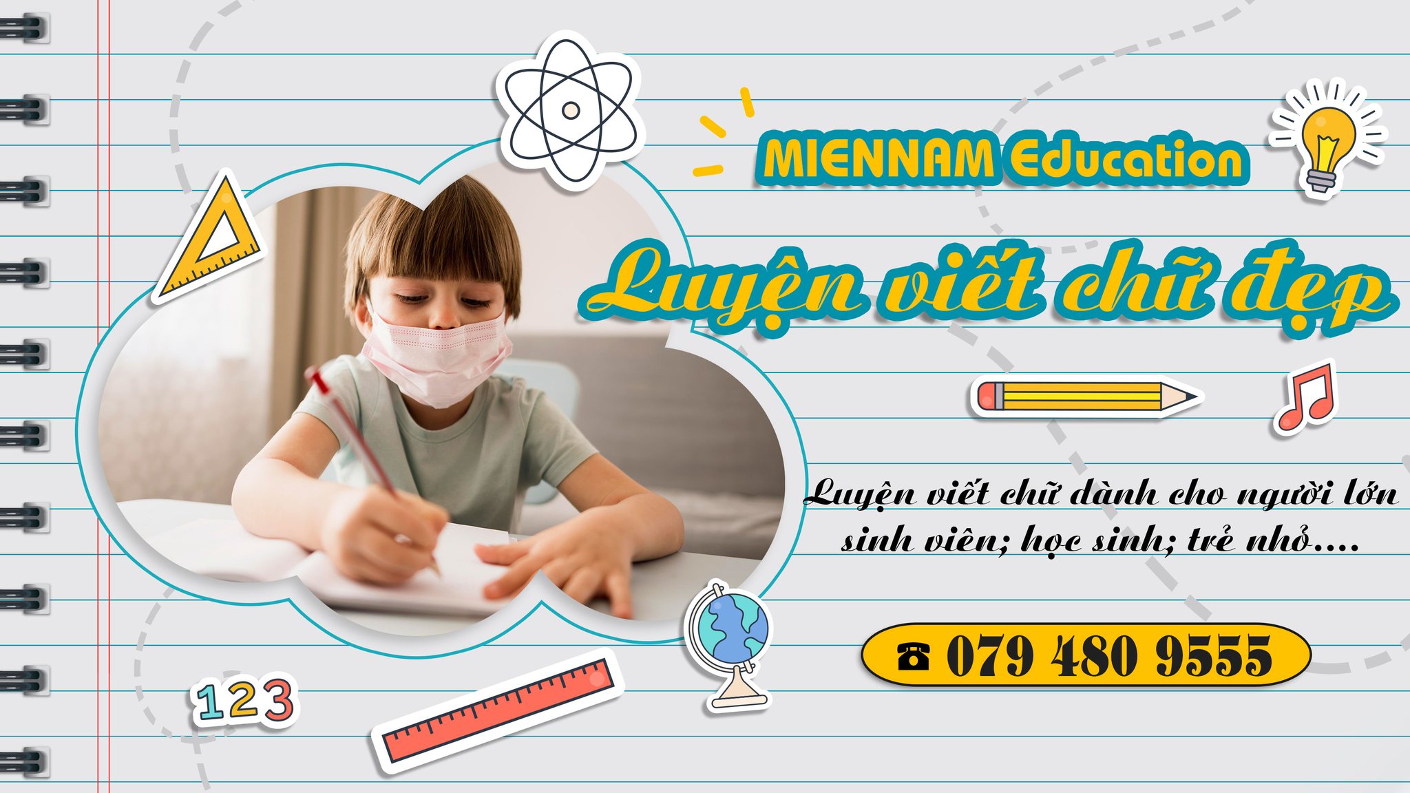 Trung tâm Luyện viết chữ đẹp Miền Nam | Binh Thanh