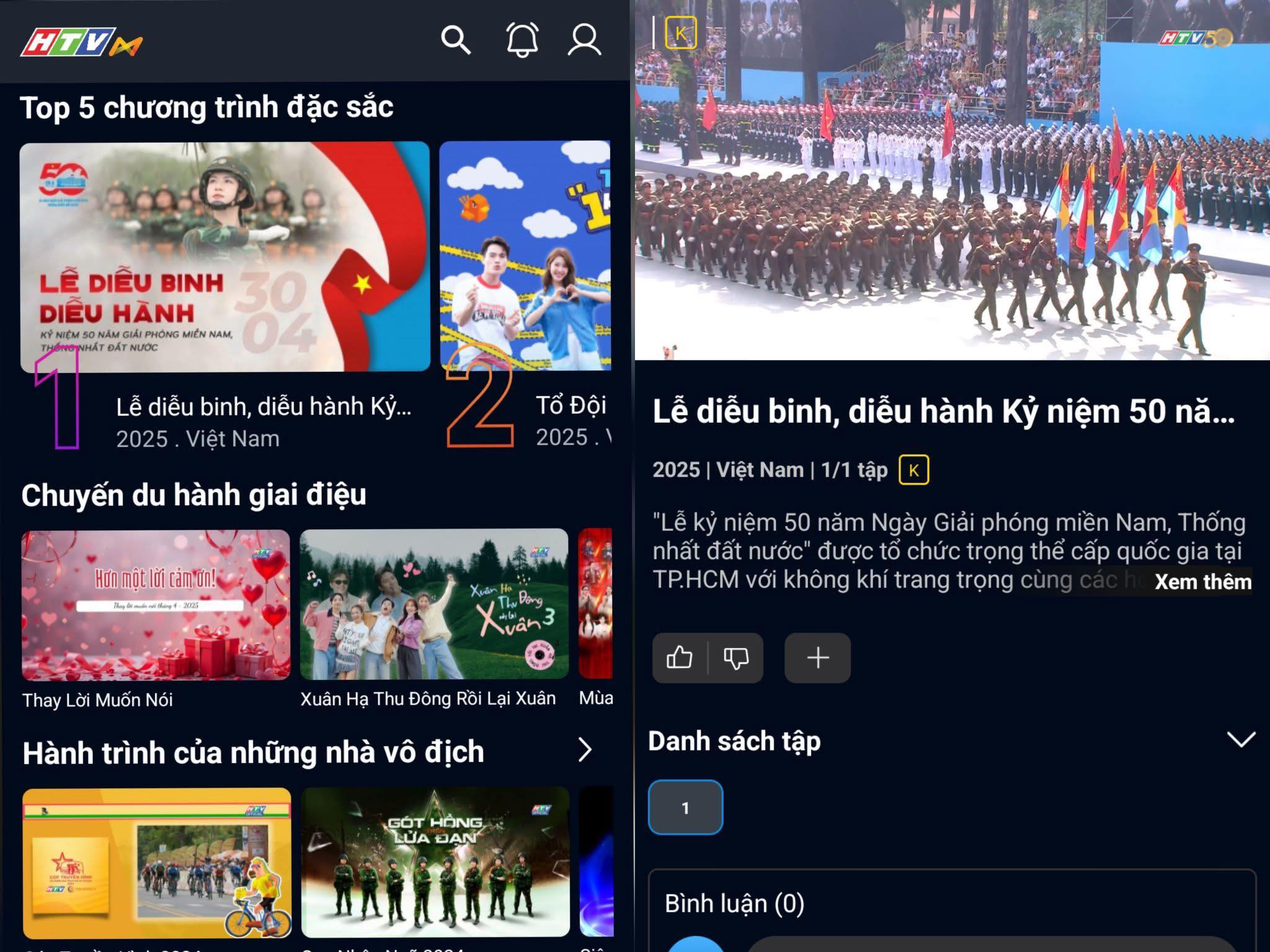 Hong Phuc - Tất cả các Video quay đại lễ 30.4 đều bị VTV chặn xoá bản ...
