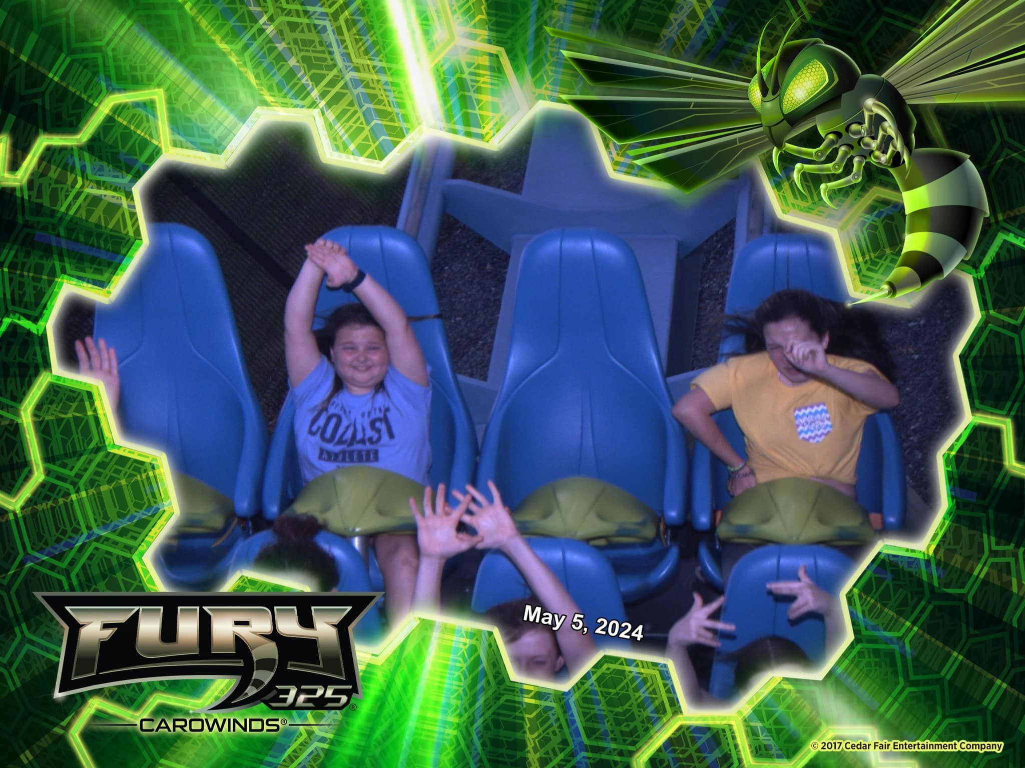 Which American park has the most roller coasters that cannot be 