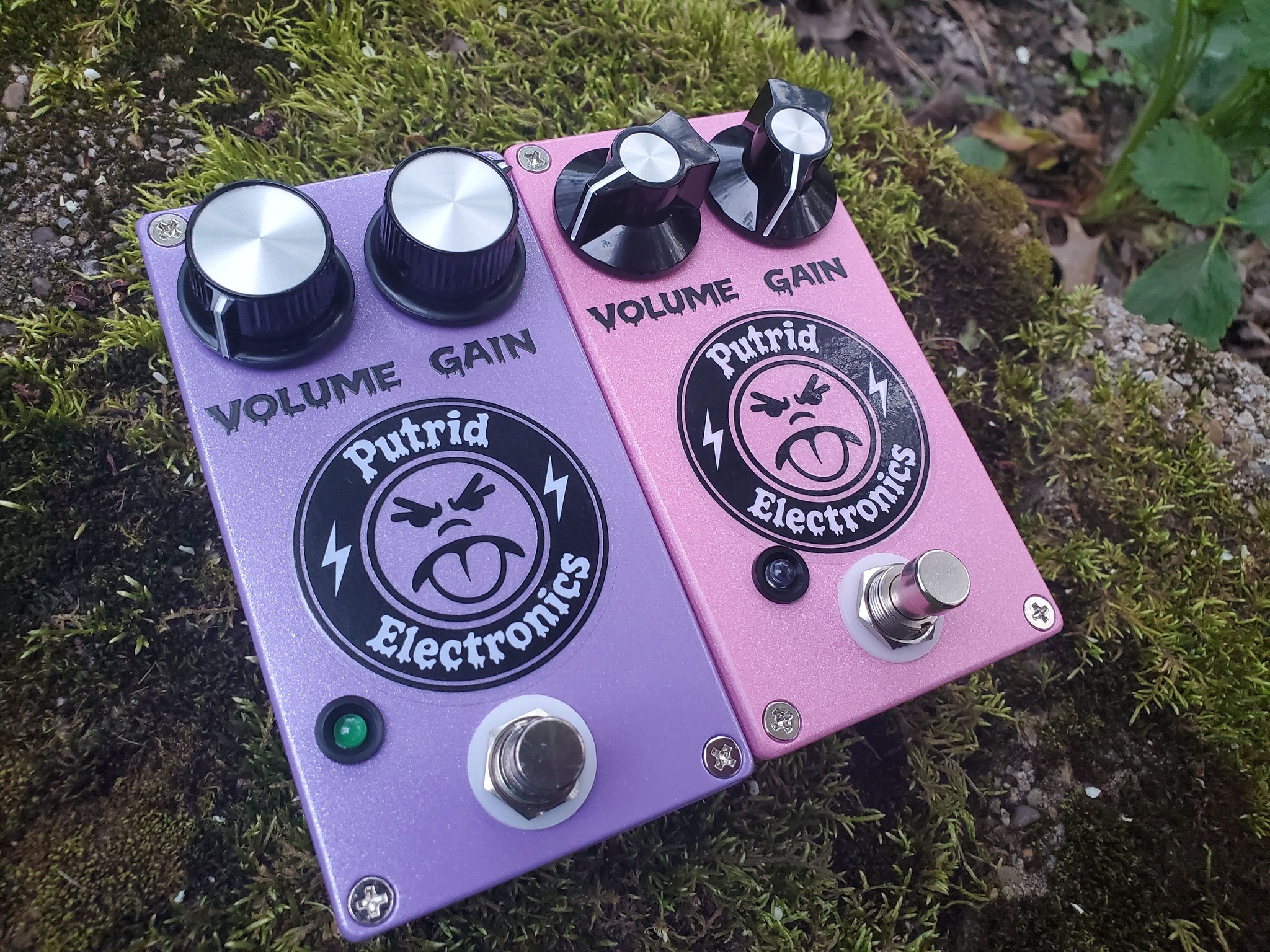 Modified EQD Acapulco Gold Pedal with Added Gain and Filter Controls