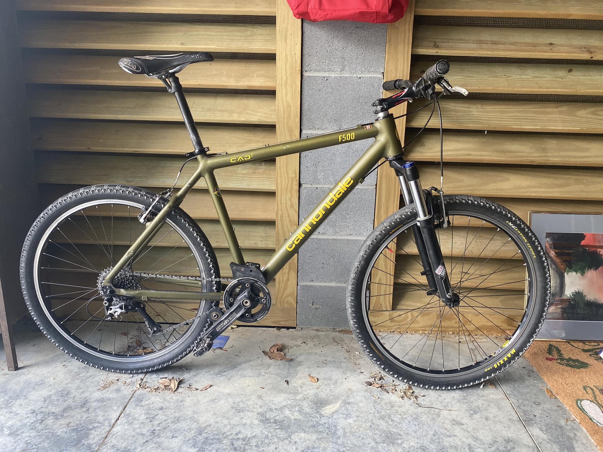 I'm new to the page , here's my Cannondale Chase , factory EVH paint !