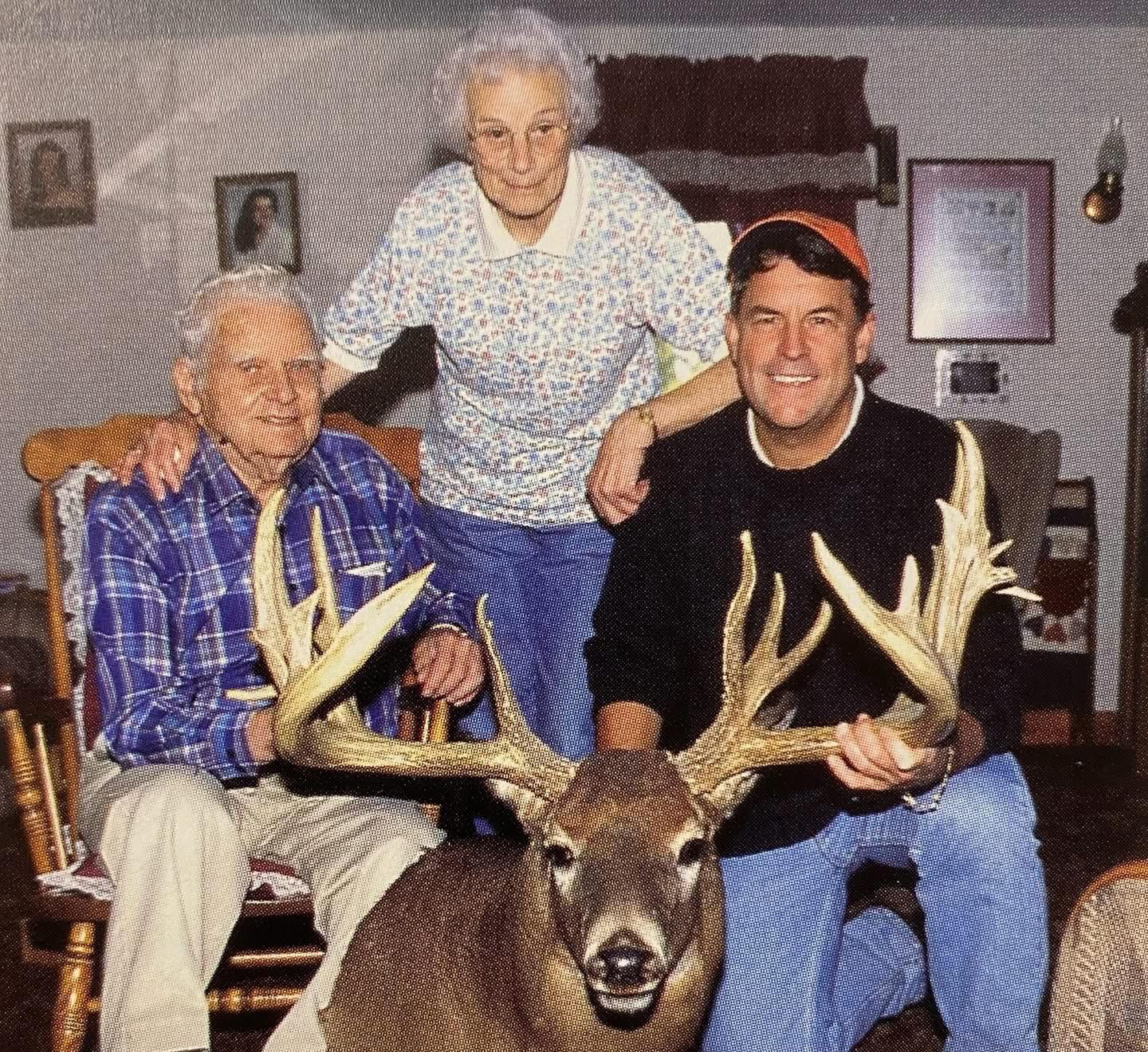 Cody - A piece of whitetail history. Fred Goodwin being reunited with ...