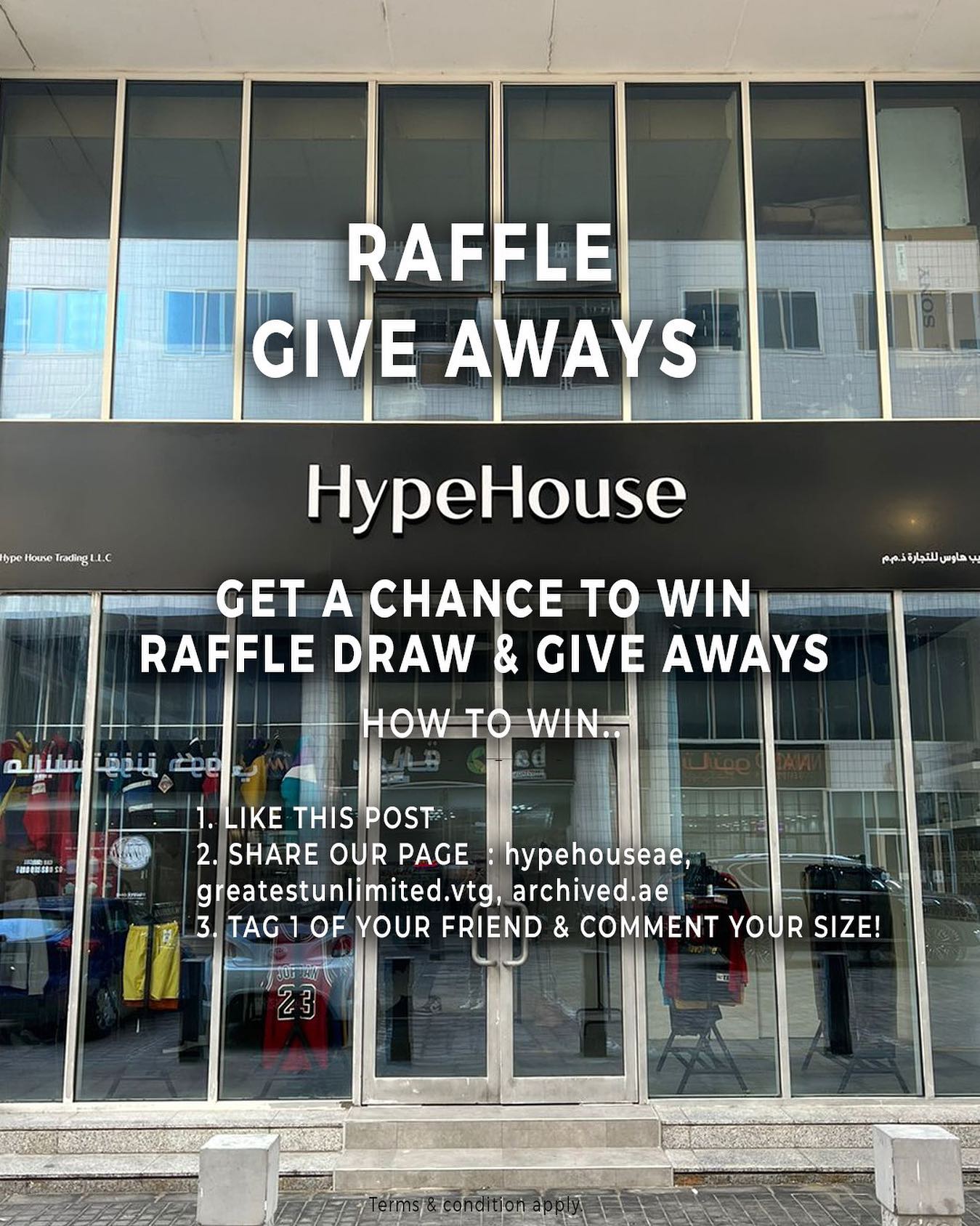 Hype House - ANNOUNCEMENT ‼️ RAFFLE & GIVEAWAYS 🎁 Get a...