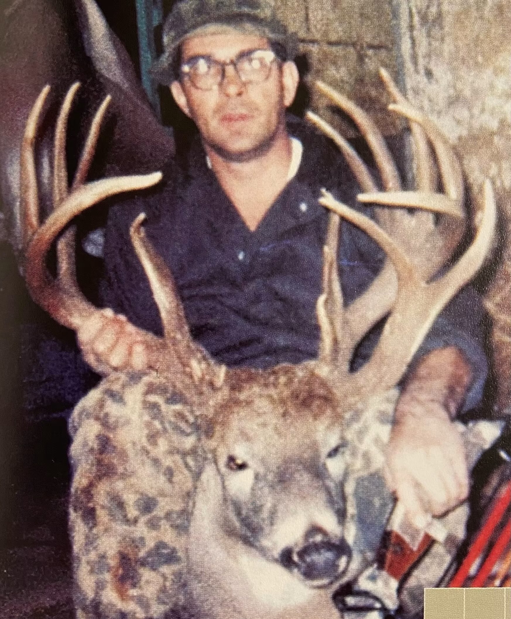 Cliff Pickell with his Kansas giant from 1968! 249-6/8