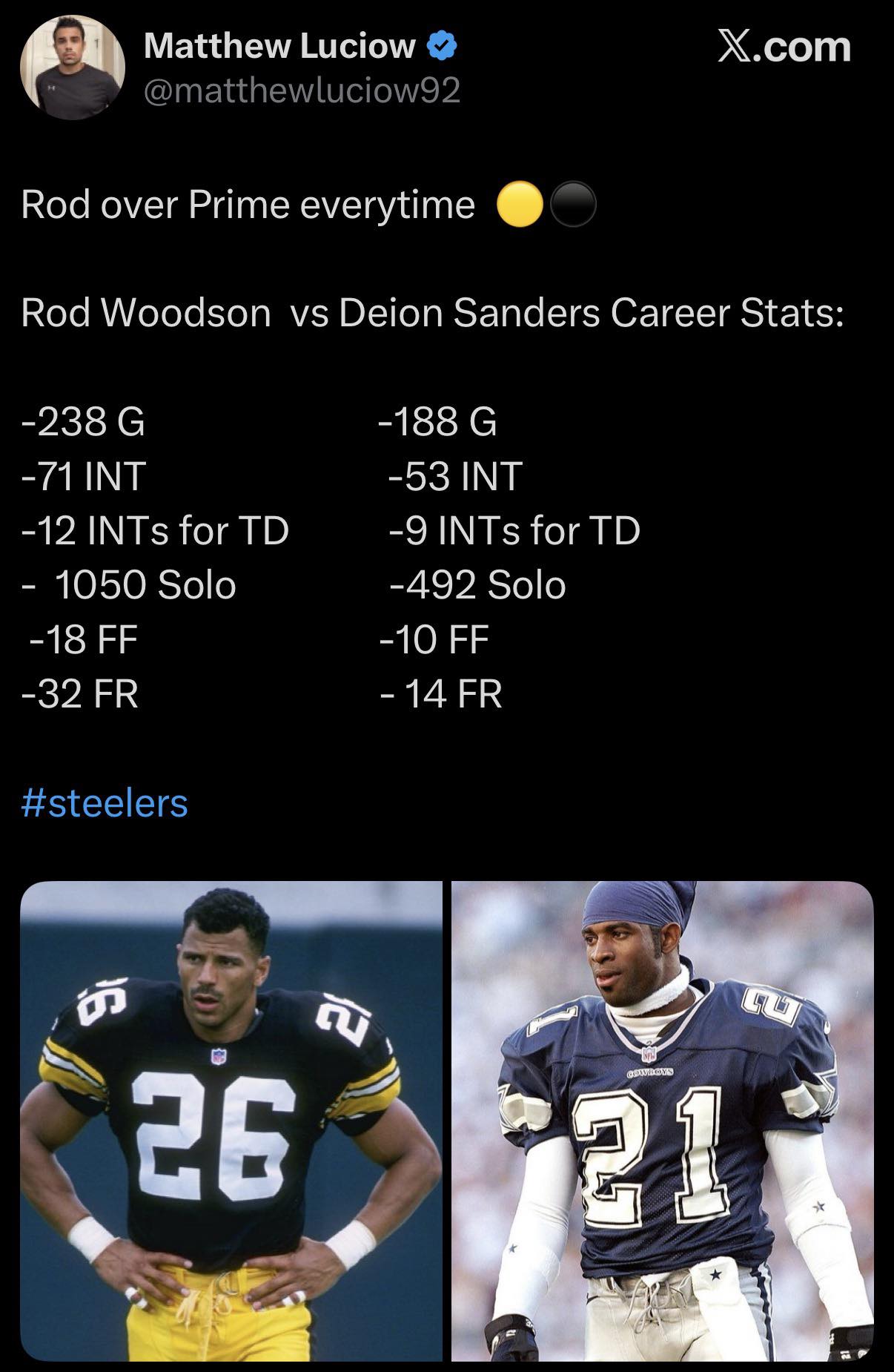 Nothing against Rod, but I’m taking Prime. Your thoughts? | Facebook