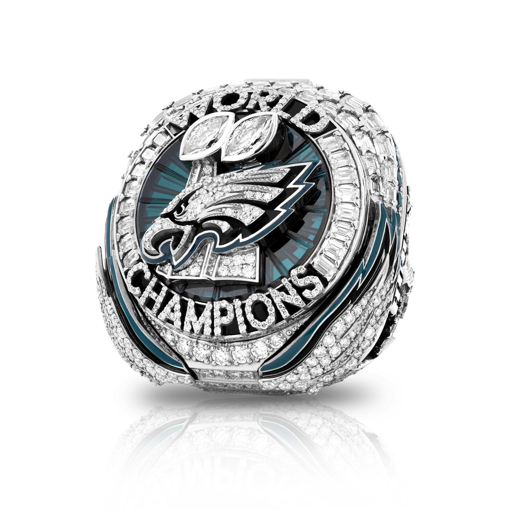 The Eagles' Super Bowl LIX rings are here! 💍🏆 (📸 via