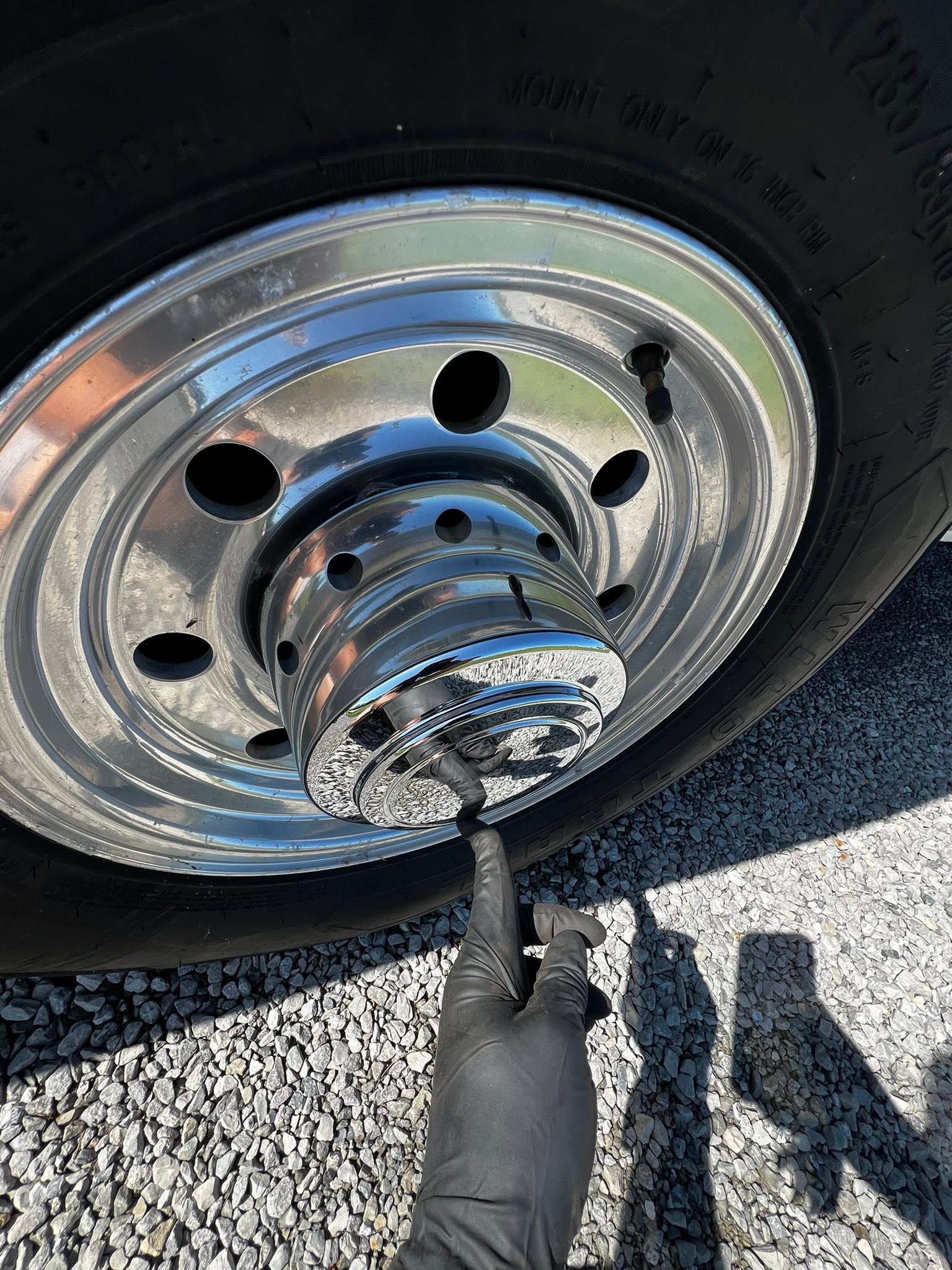 For E150-E450 Econoline Van 16" Full Wheel Covers Hub Caps Rim Simulators Hubs
