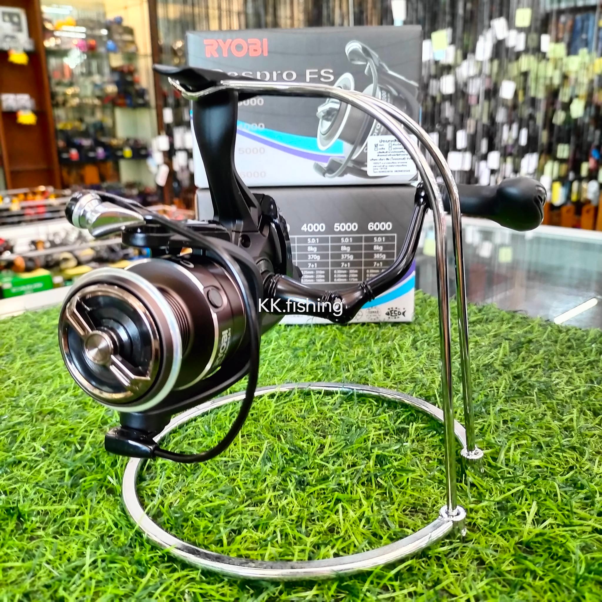 ขอนแก่นฟิชชิ่ง - 💥รอก Ryobi #Caspro 3000FS (Baitrunner) 💥 การใช้งาน รอก ...