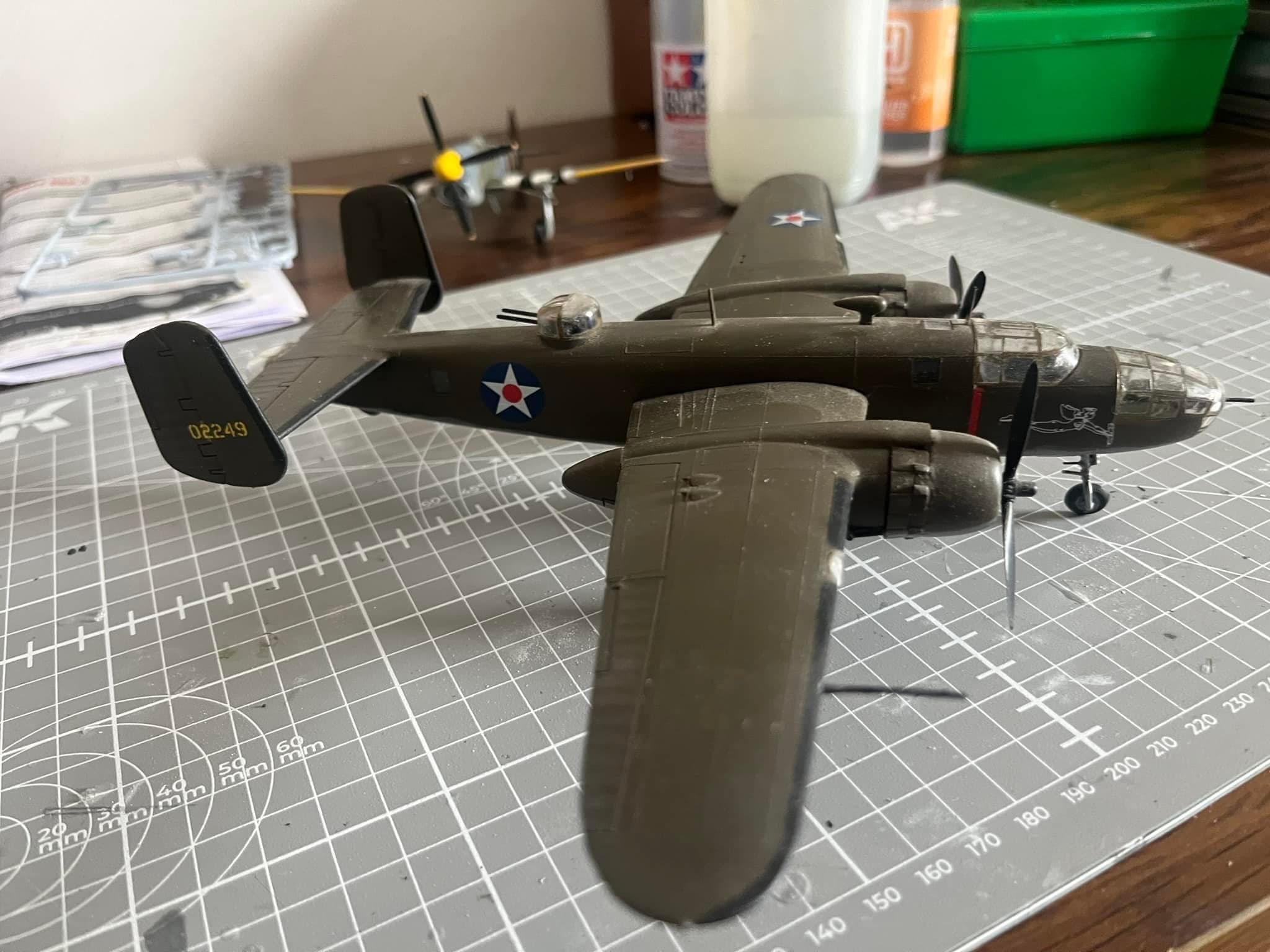 Testers 1/72 scale B-25B Mitchell of the Doolittle Raiders April  display picture 1