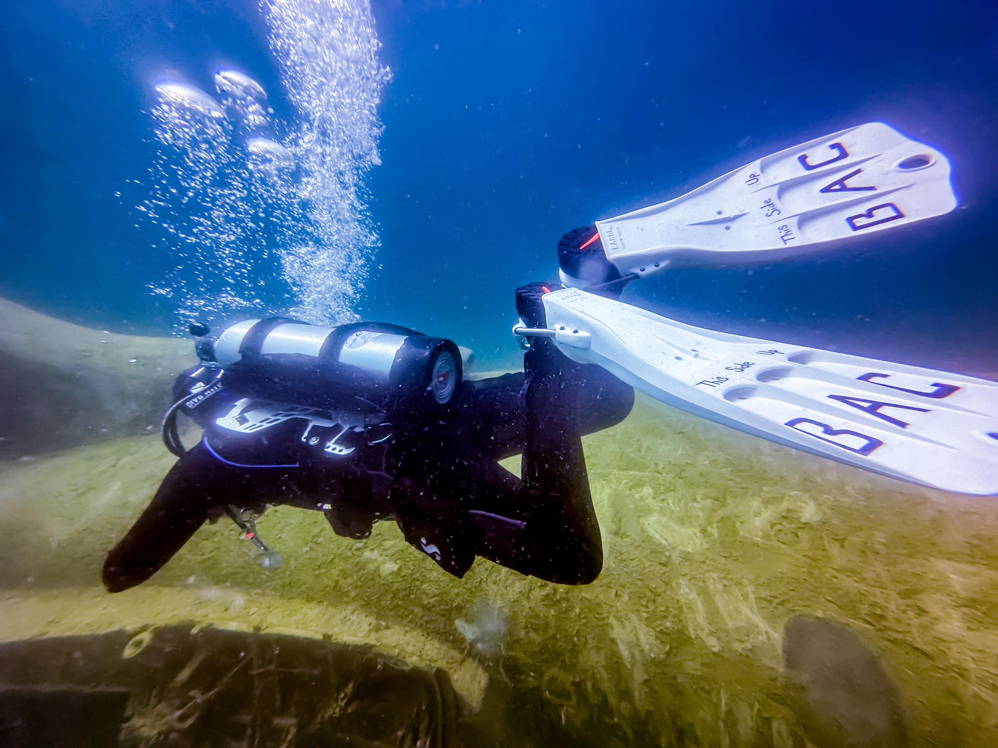 XDeep NX Zen backmount for stable and comfortable diving