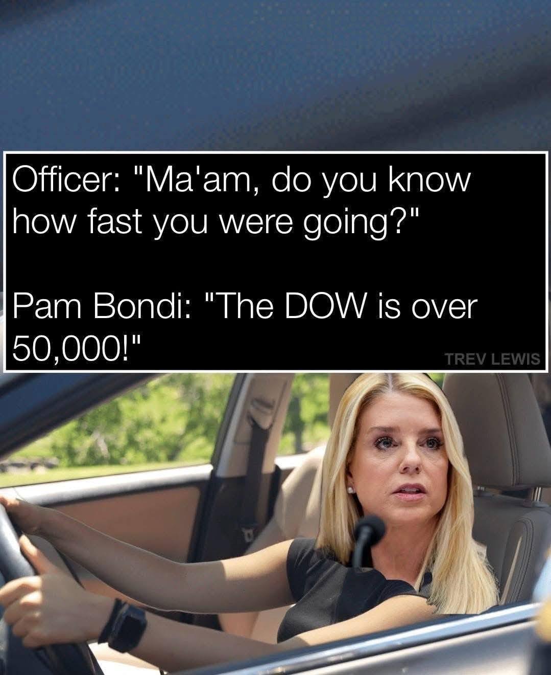 I need more Pam Bondi testimony memes! I need the dopamine! | Facebook