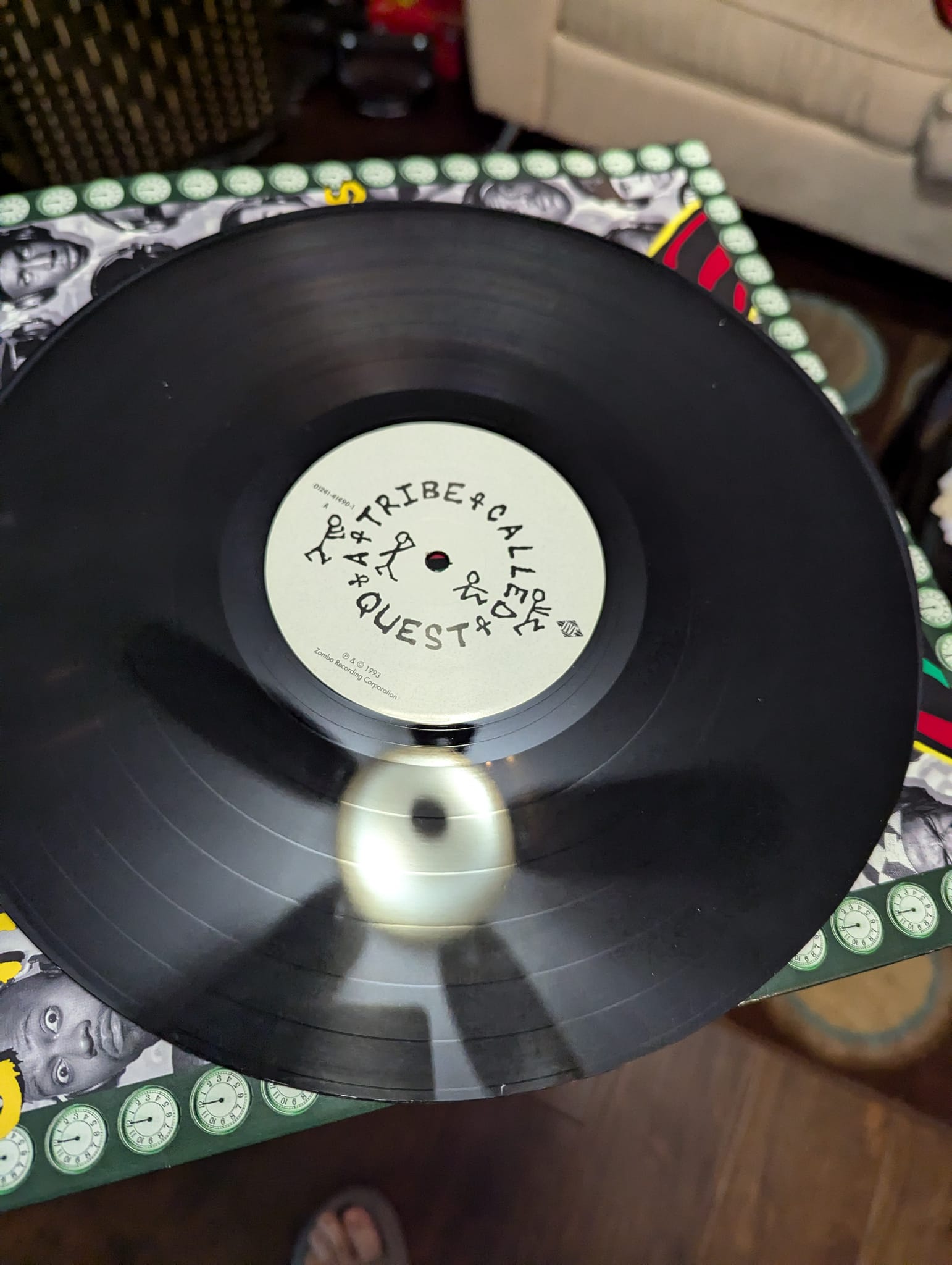 Is this vinyl record a fake pressing or authentic mispress?
