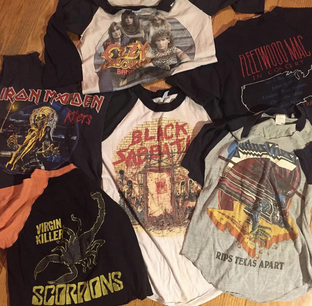 Buying vintage shirt again - raptees - bandtees - anime pass to 