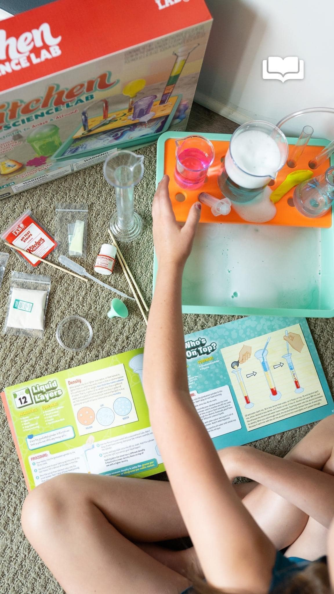 LDomet Kit De Potions Magiques Scientifiques - +20 Expériences Pour Enfants 8-12 Ans - Cadeau Éducatif Créatif