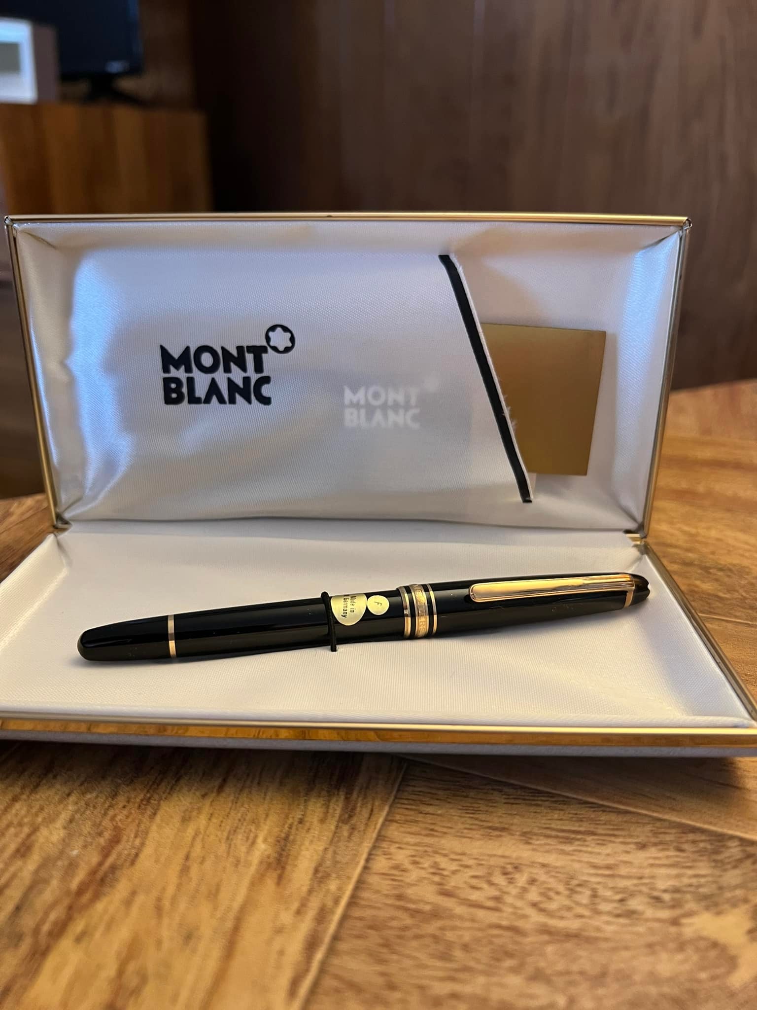Is my Montblanc Meisterstuck fountain pen with W. Germany and GB