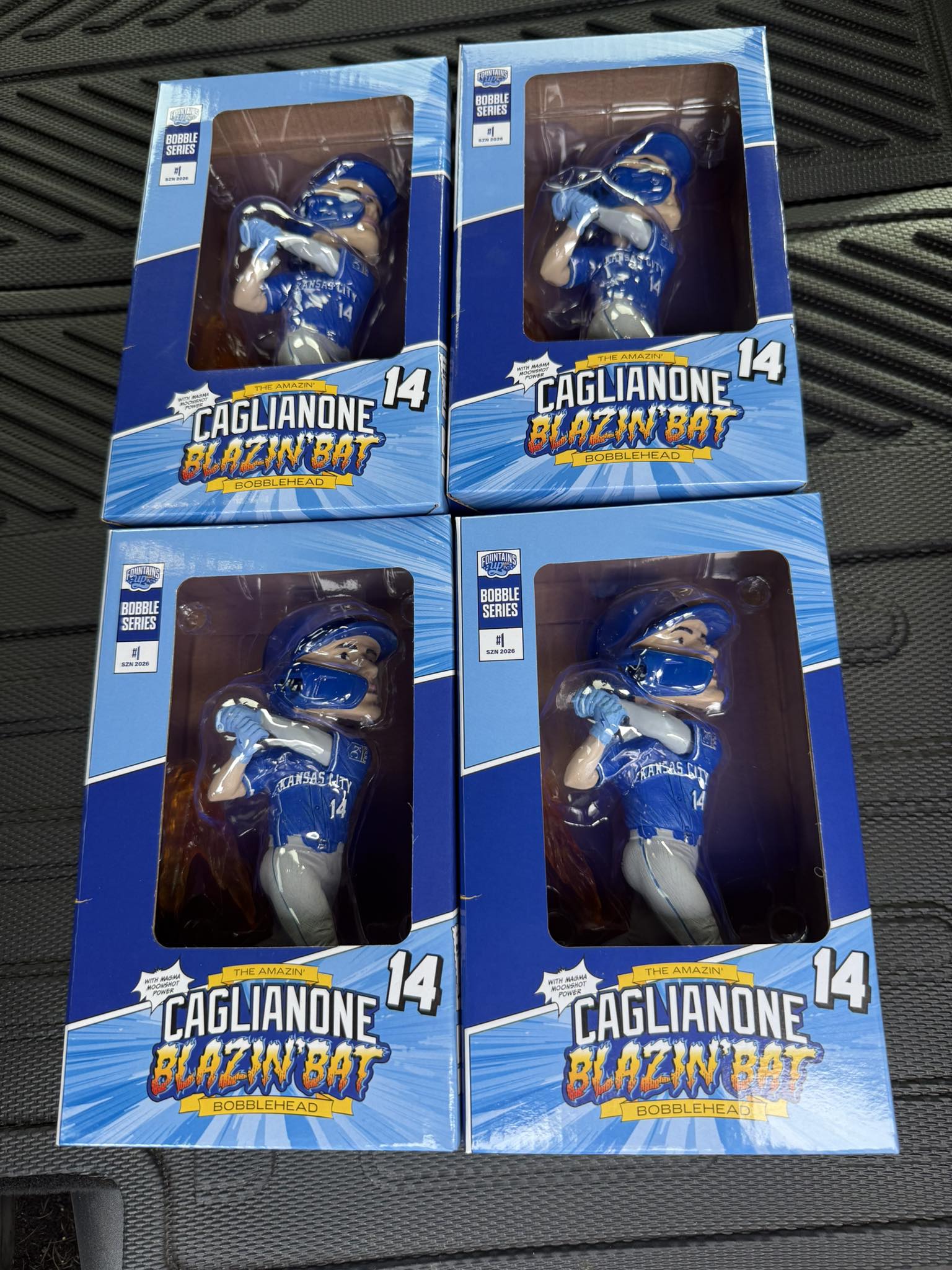 Jac Caglianone bobblehead from tonight