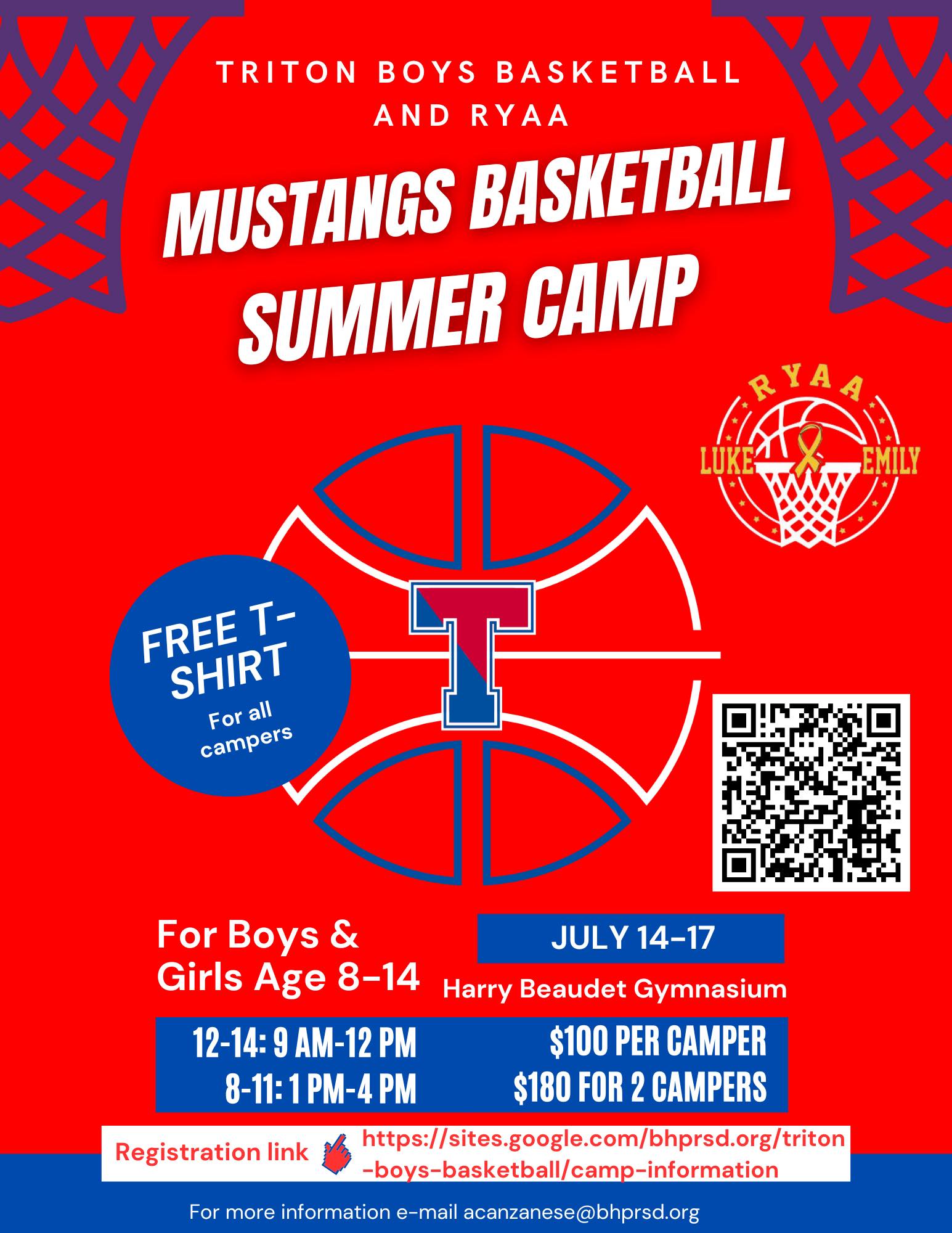 Triton Regional High School Runnemede NJ | Our Mustangs Basketball ...