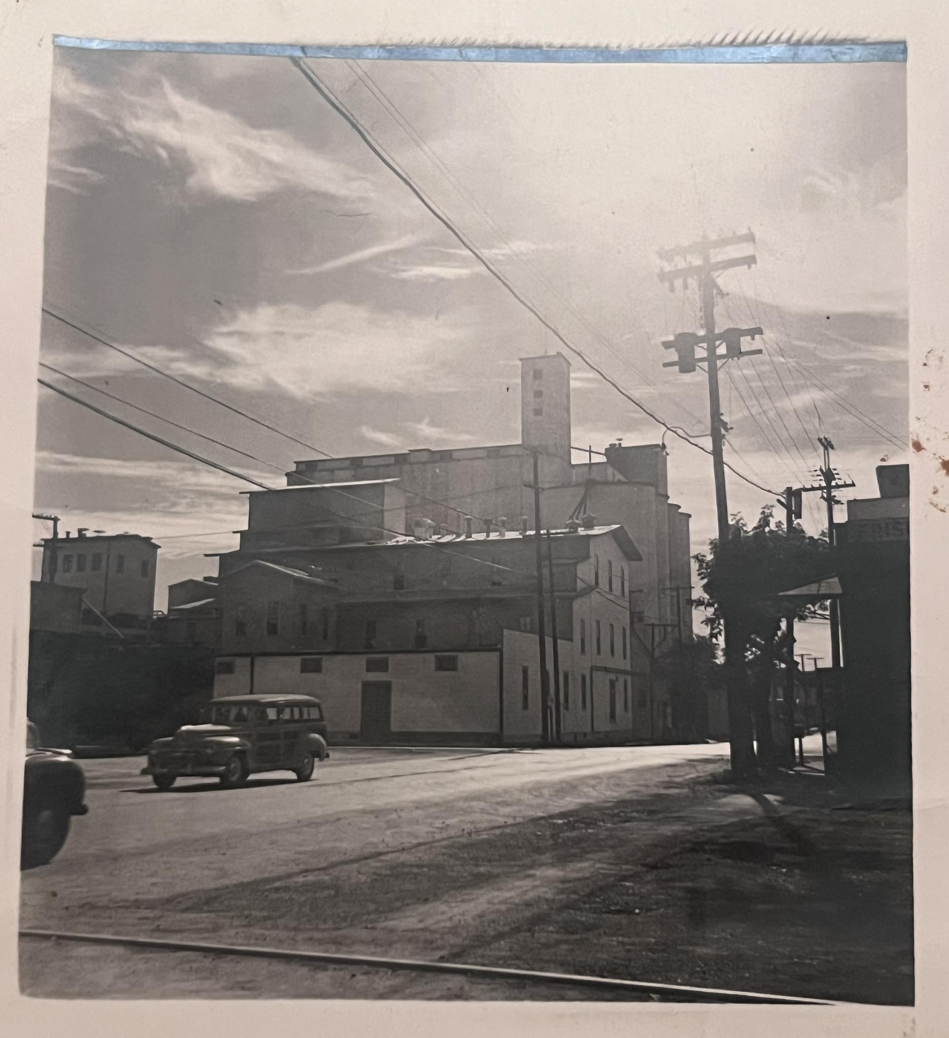 Houston street in the 1940s or 1950s