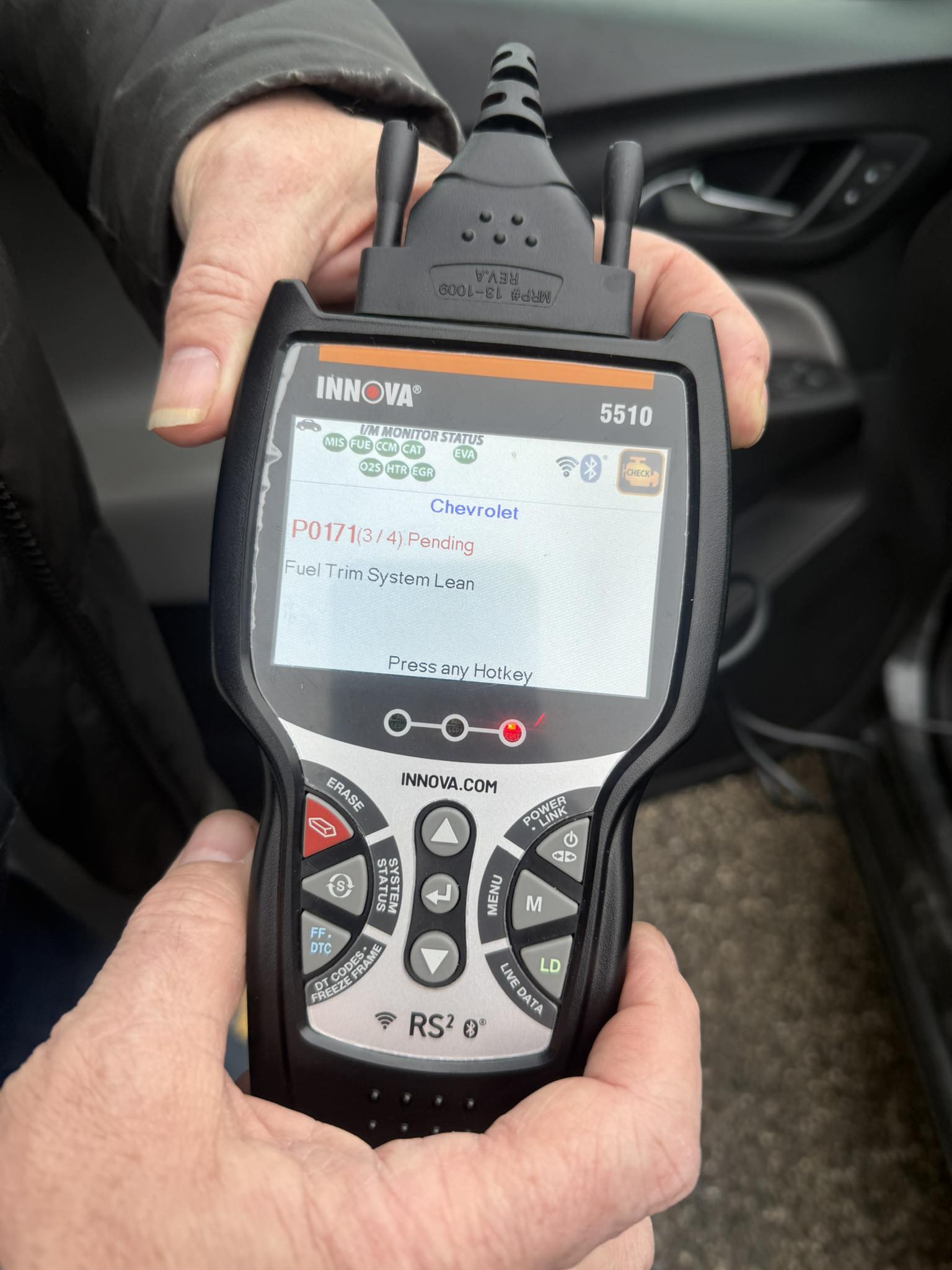 Diagnosing P0171 code on 2002 Celica 1zz