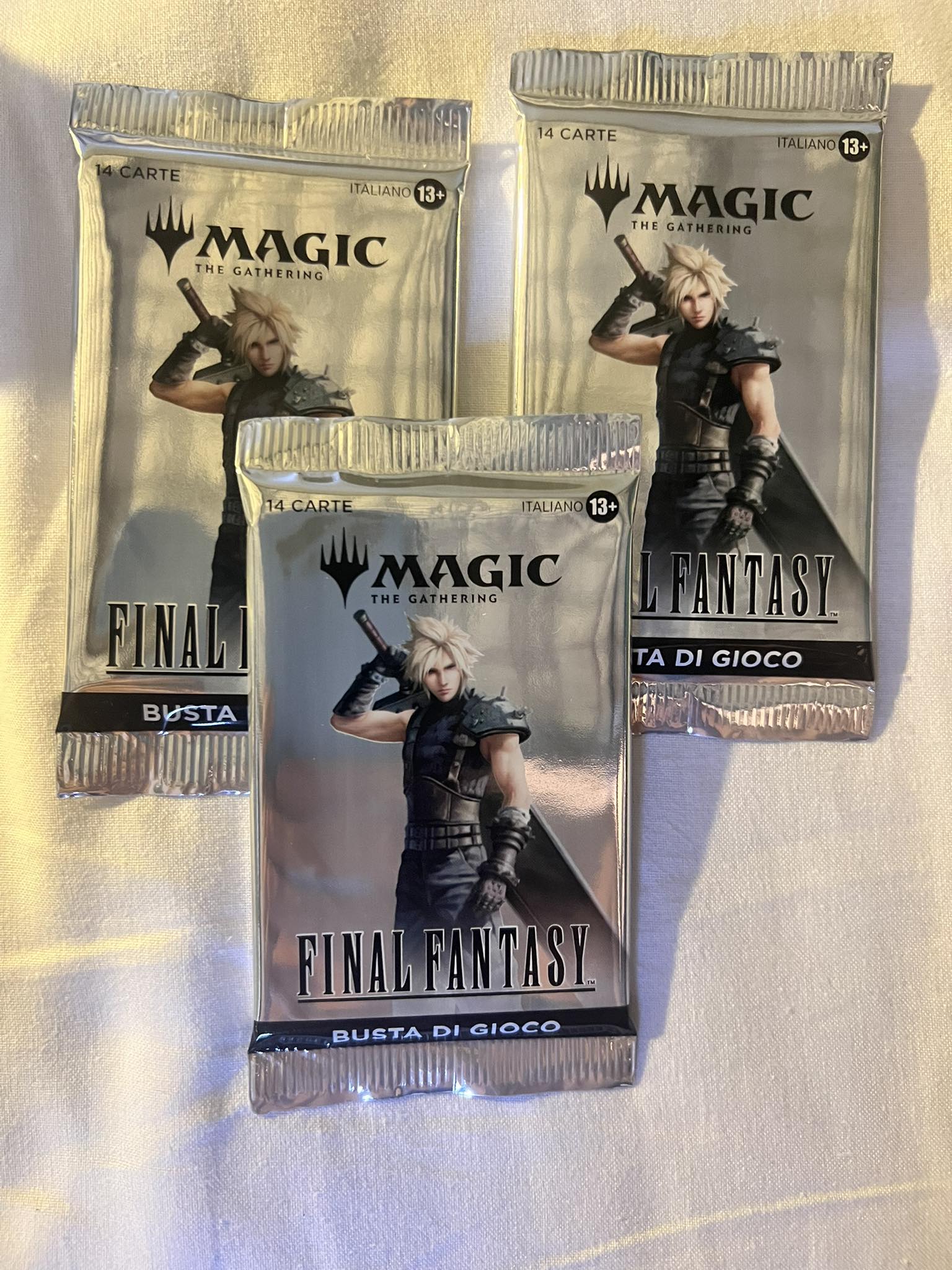 Magic: The Gathering booster pulls in Italian