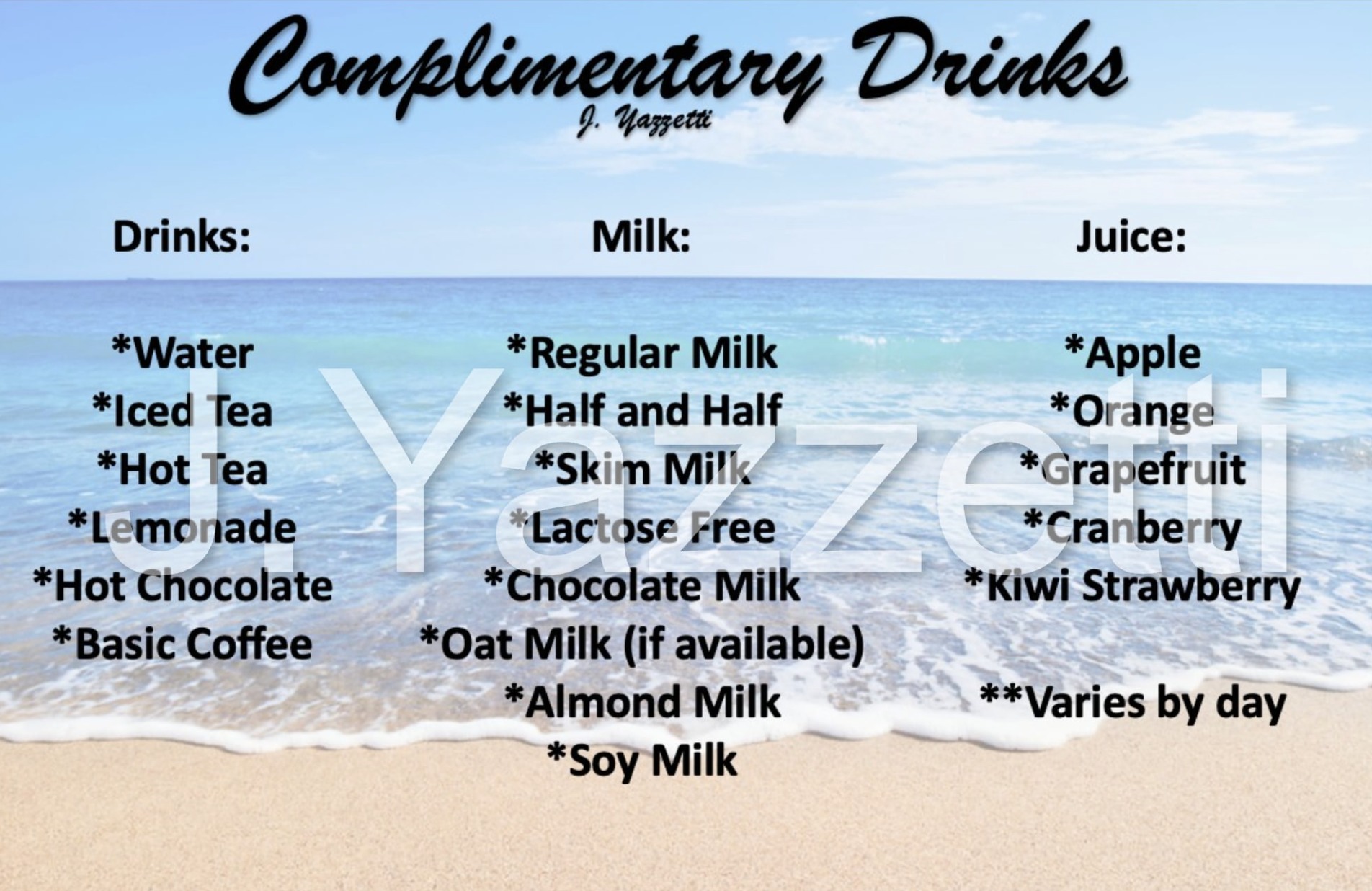 Symphony Of The Seas | Complimentary Drinks | Facebook